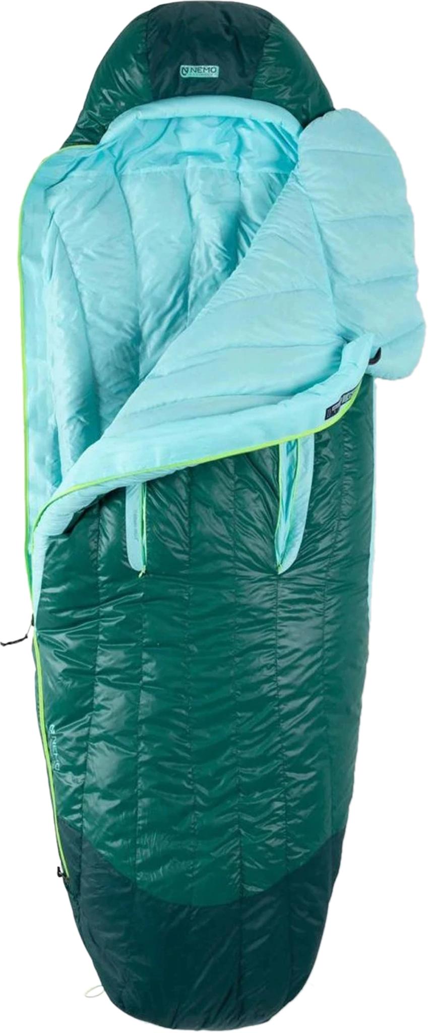 Product gallery image number 1 for product Down Sleeping Bag Disco 30F/-1C - Long - Women's