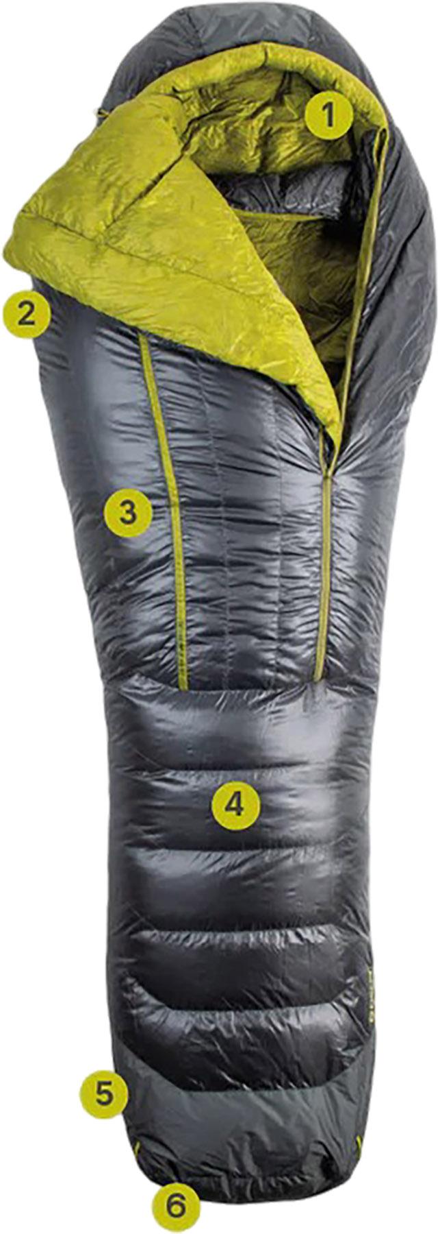 Product gallery image number 12 for product Coda Endless Promise Down Mummy Sleeping Bag 10°F/-12°C - 20°F/-6°C - Regular