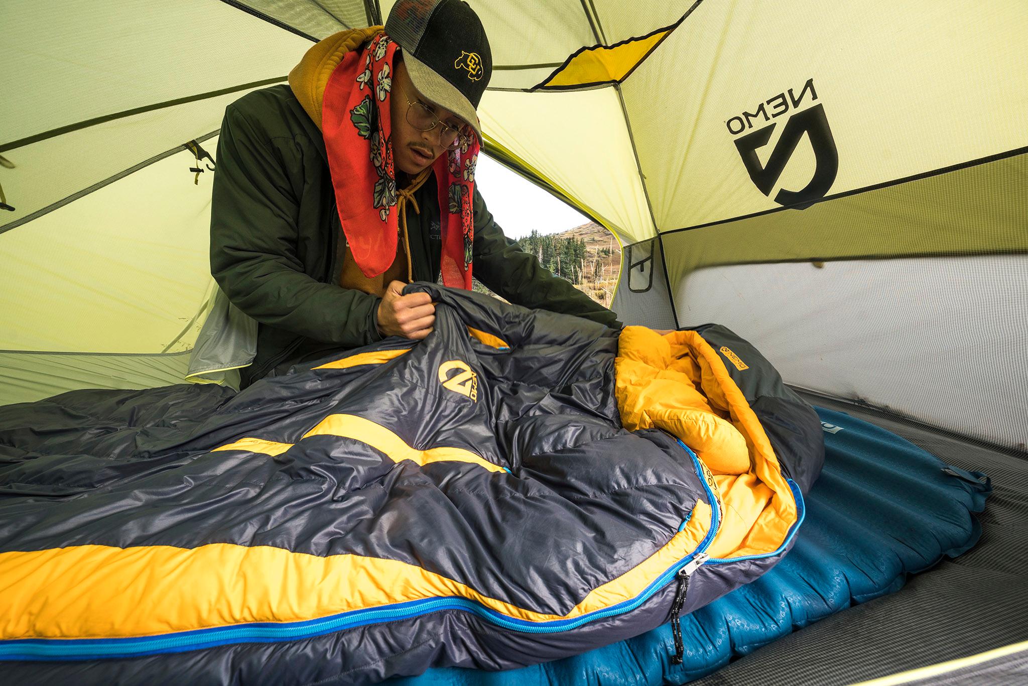 Product gallery image number 8 for product Flyer Long/Wide Sleeping Pad - Unisex