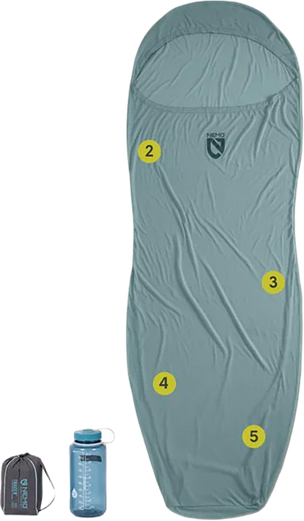 Product gallery image number 6 for product Doublure pour sac de couchage Tracer Endless Promise - Long