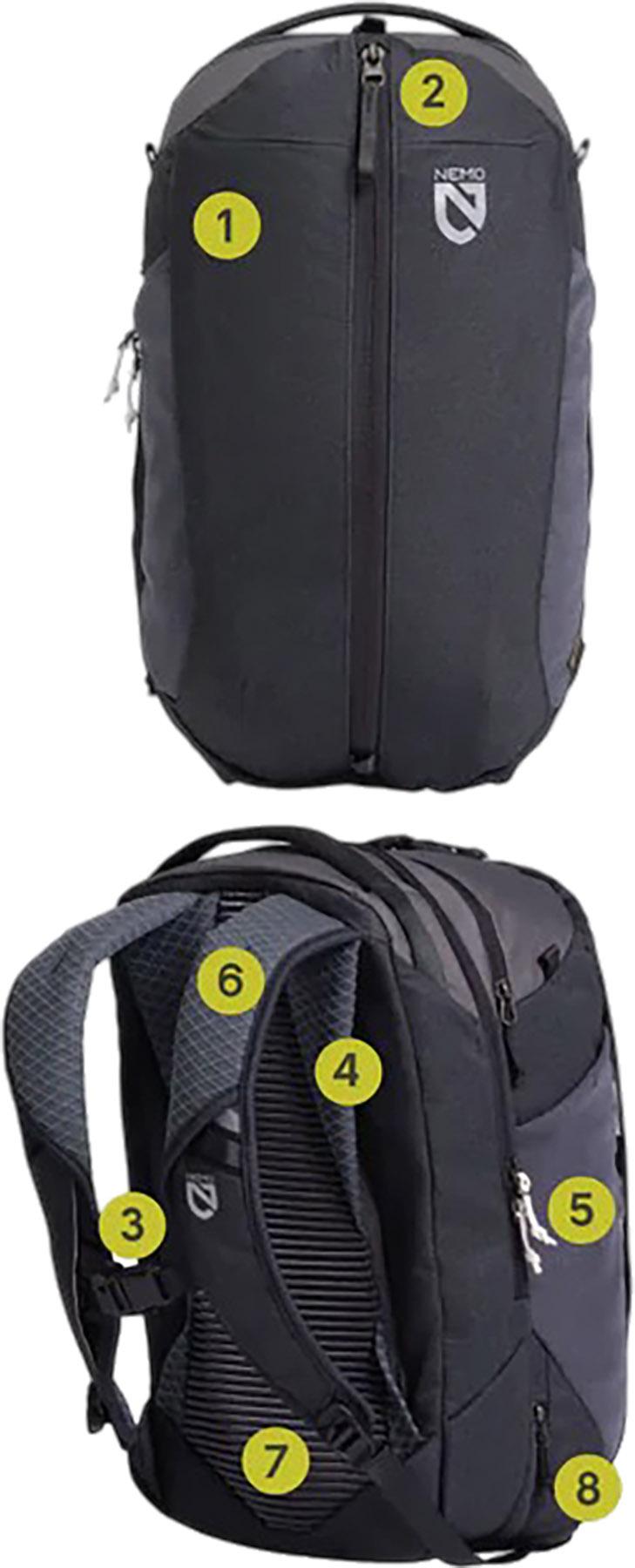 Product gallery image number 6 for product Vantage Endless Promise Overnight Travel Backpack 30L