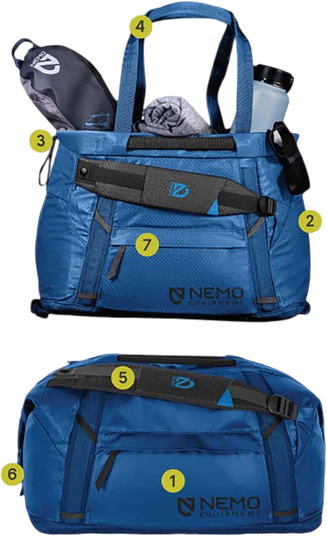 Product gallery image number 11 for product Double Haul Convertible Duffel and Tote Bag 30L