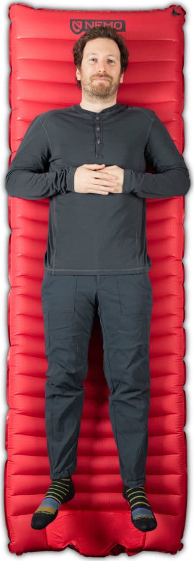 Product gallery image number 4 for product Cosmo 3D Insulated Long Wide Sleeping Pad