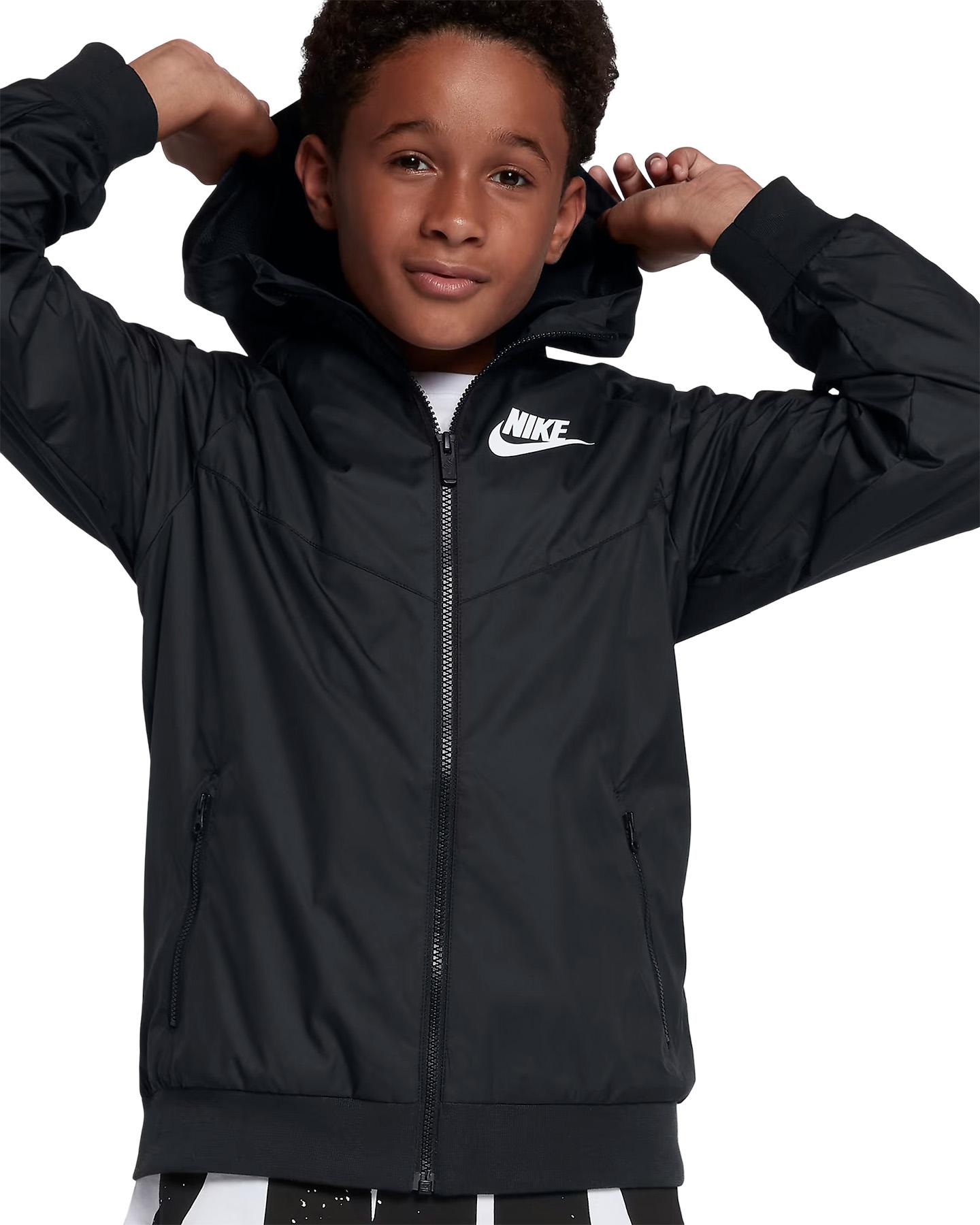 Product gallery image number 6 for product Sportswear Windrunner Loose Hip-Length Hooded Jacket - Boys