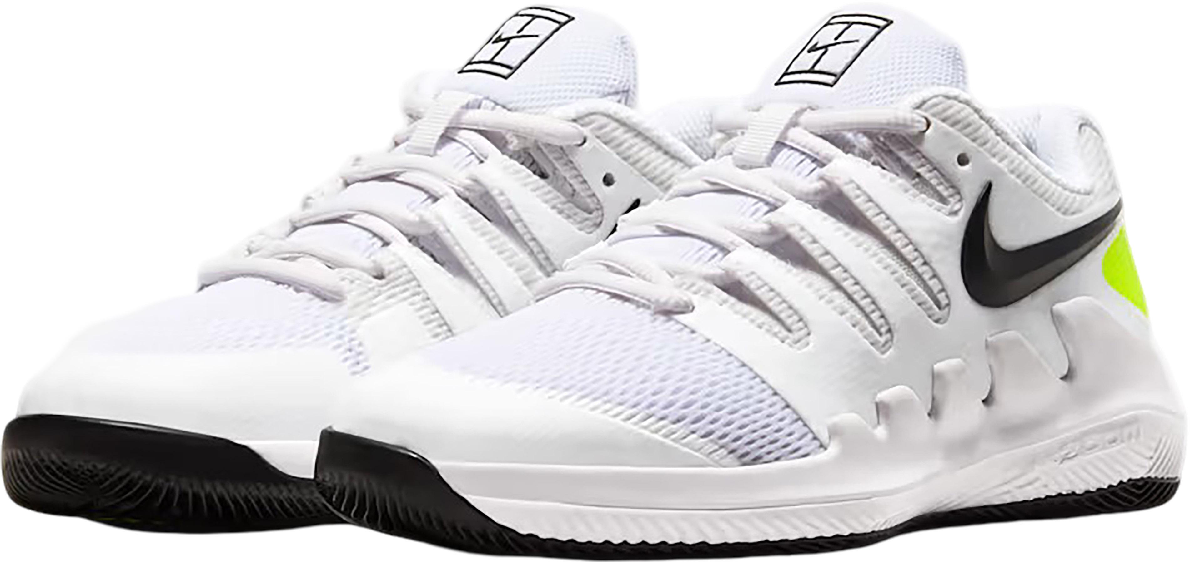 Product gallery image number 3 for product NikeCourt Jr. Vapor X Tennis Shoes - Youth