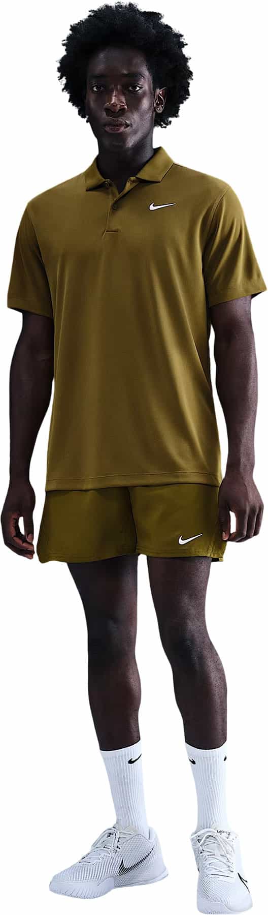 Olive Flak - White