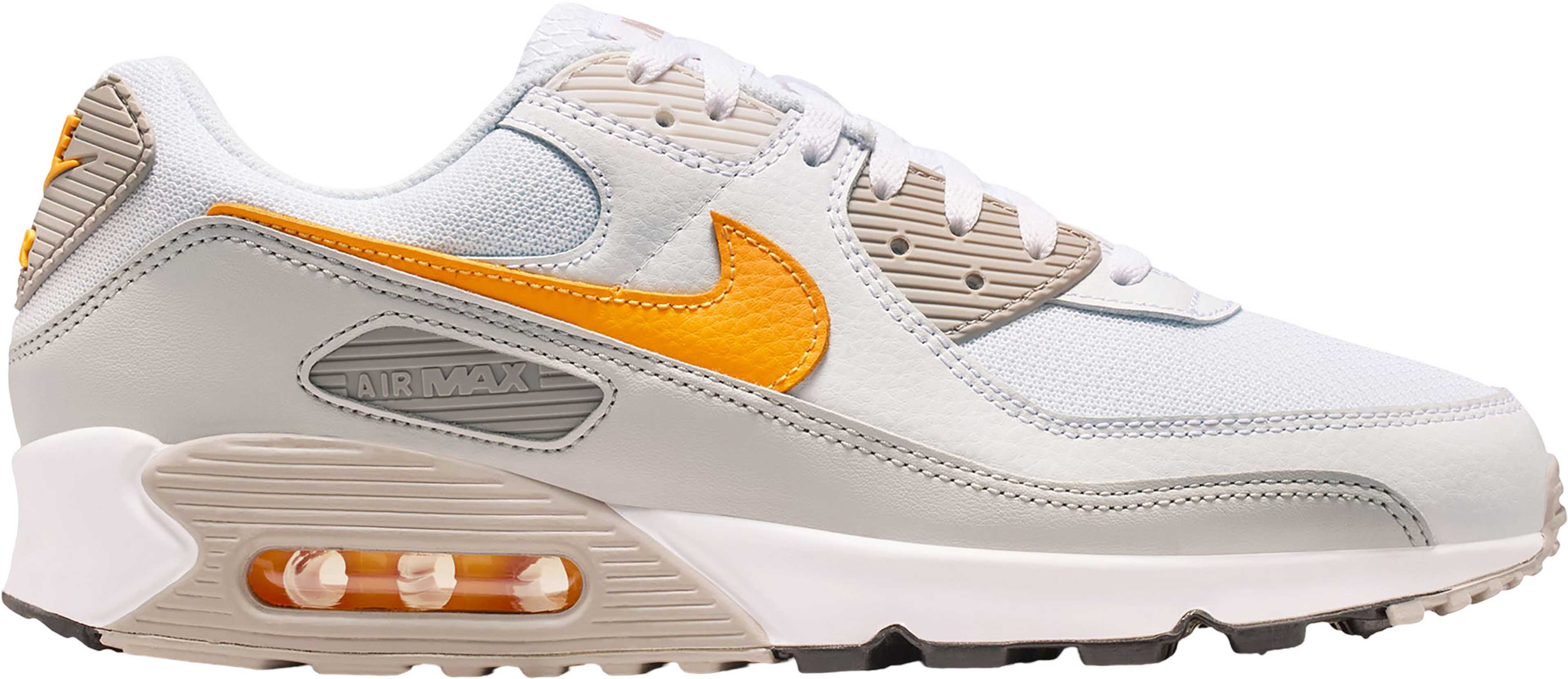 White - Laser Orange - College Grey