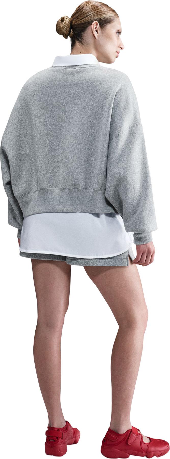 Product gallery image number 5 for product Chandail à col rond surdimensionné en molleton Phoenix Sportswear - Femme