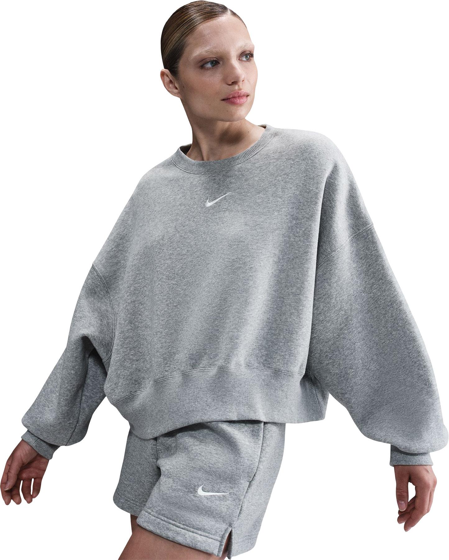 Product gallery image number 4 for product Chandail à col rond surdimensionné en molleton Phoenix Sportswear - Femme