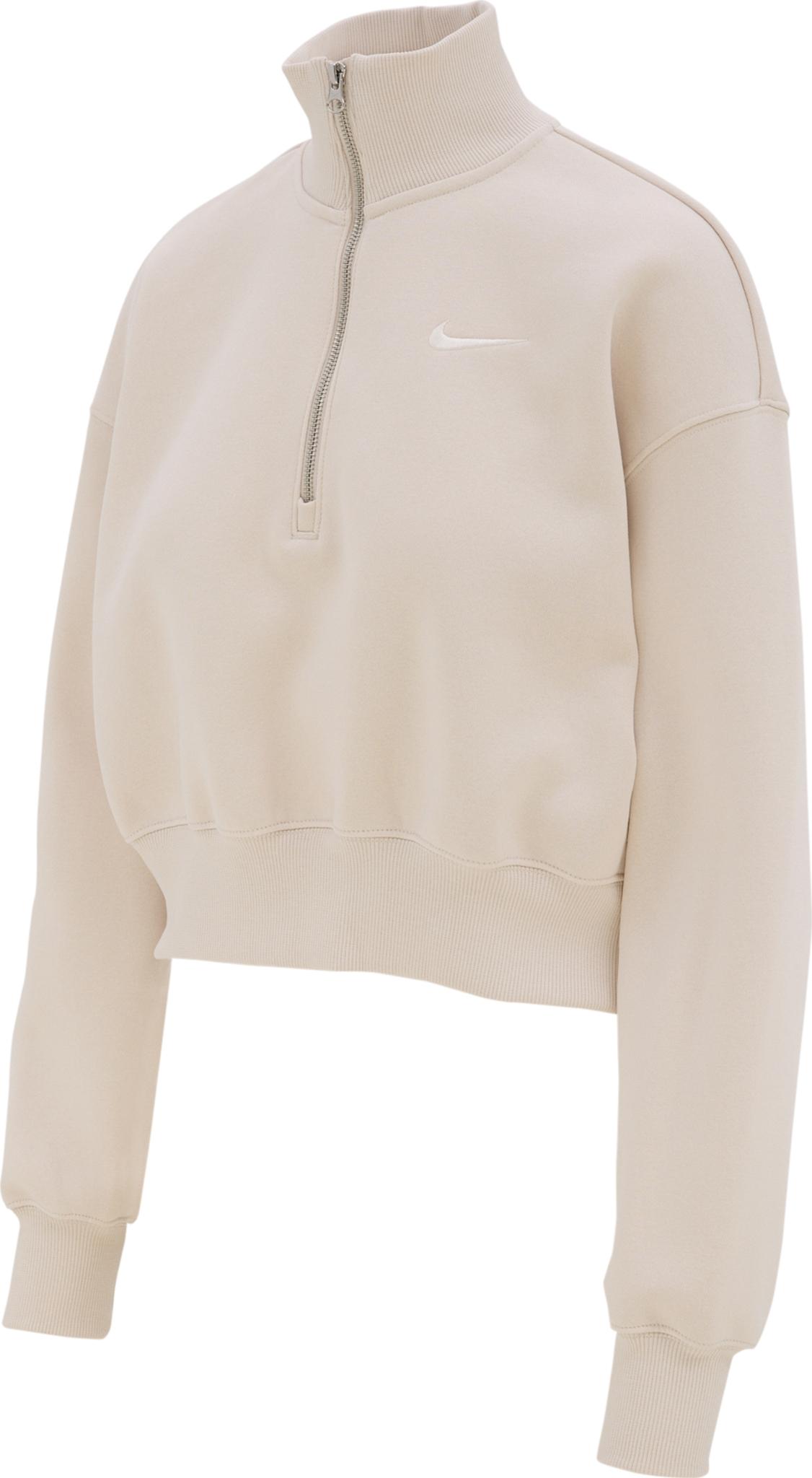 Numéro de l'image de la galerie de produits 5 pour le produit Chandail en molleton écourté à glissière 1/4 Sportswear Phoenix - Femme
