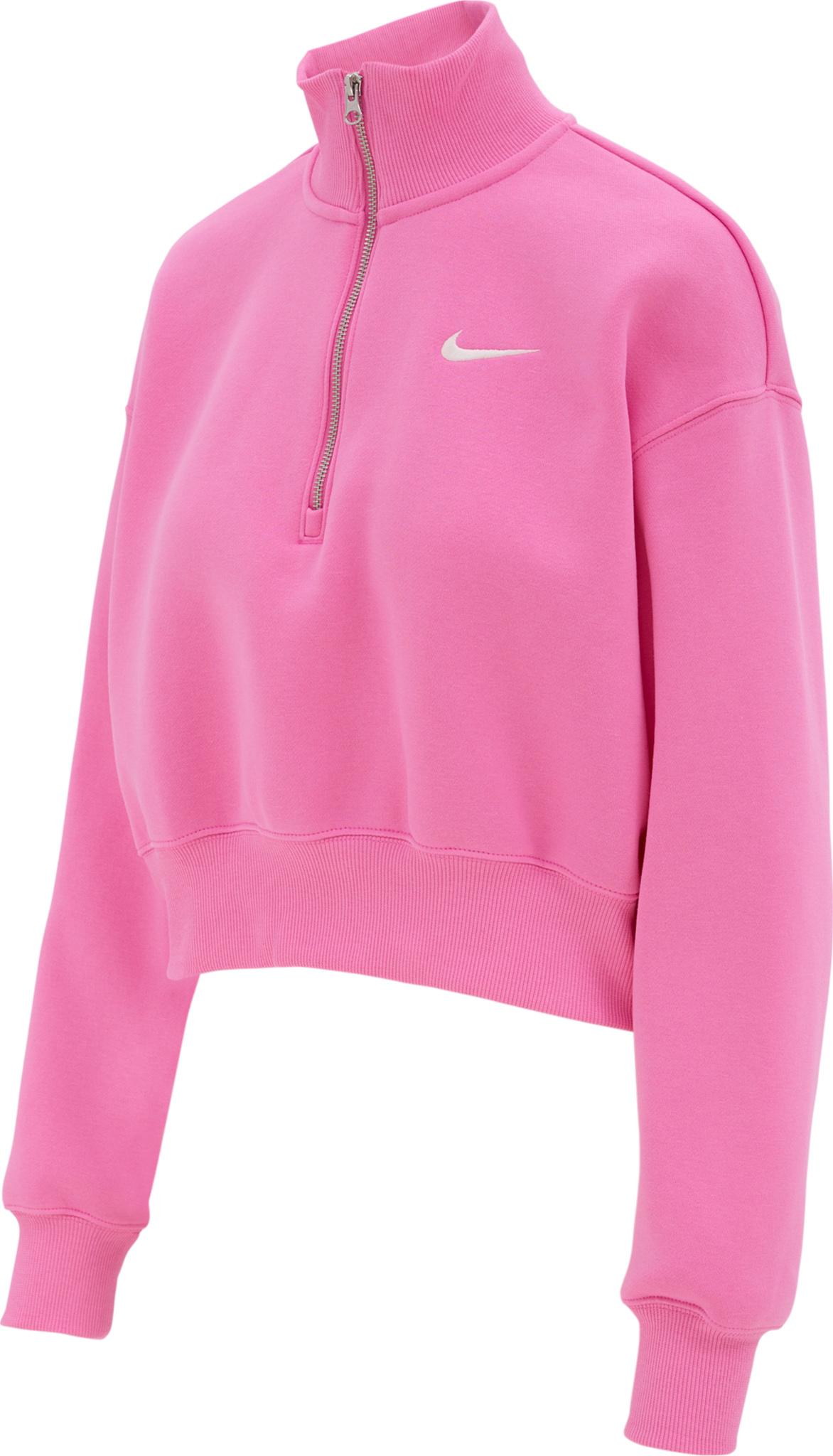 Product gallery image number 3 for product Sportswear Phoenix Fleece 1/4-Zip Cropped Sweatshirt - Women's