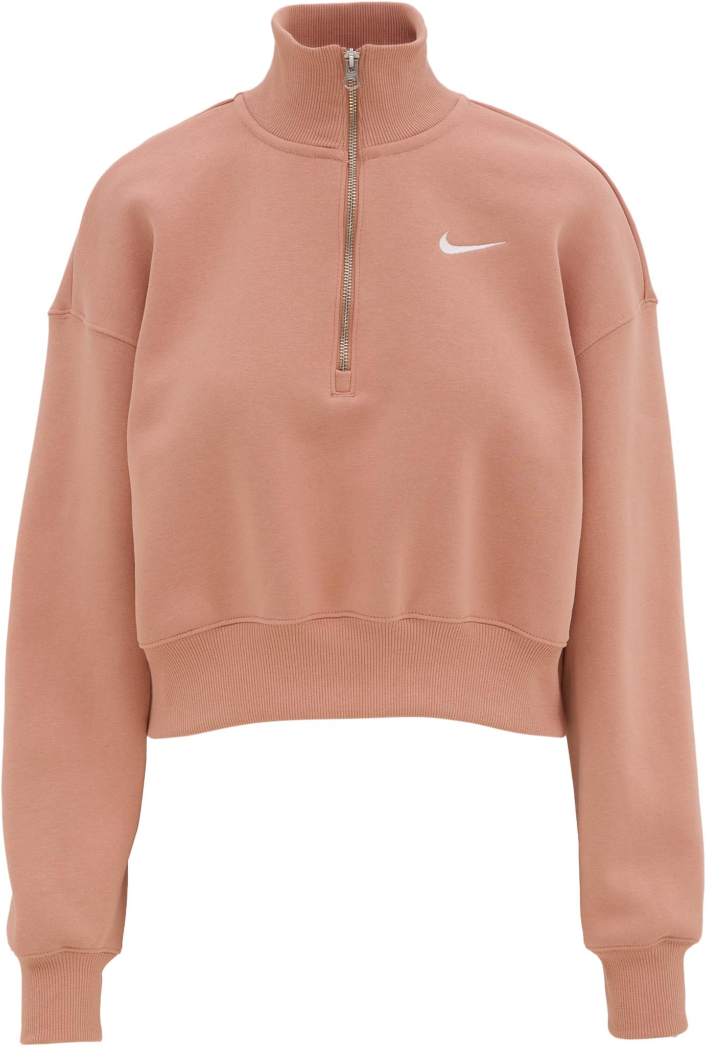 Product image for Sportswear Phoenix Fleece 1/4-Zip Cropped Sweatshirt - Women's
