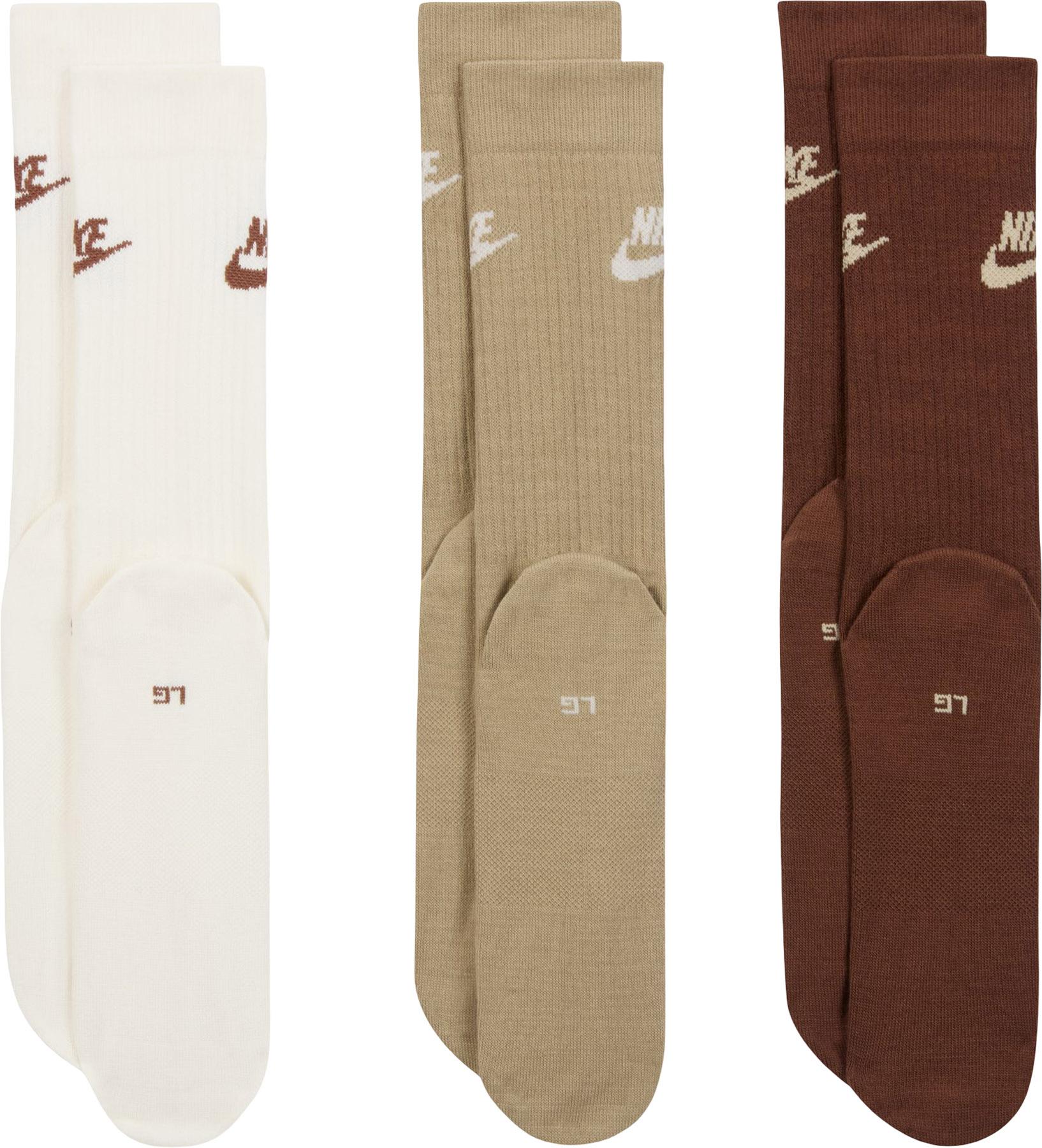 Product gallery image number 2 for product Sportswear Everyday Essential 3 Pack Crew Socks - Unisex