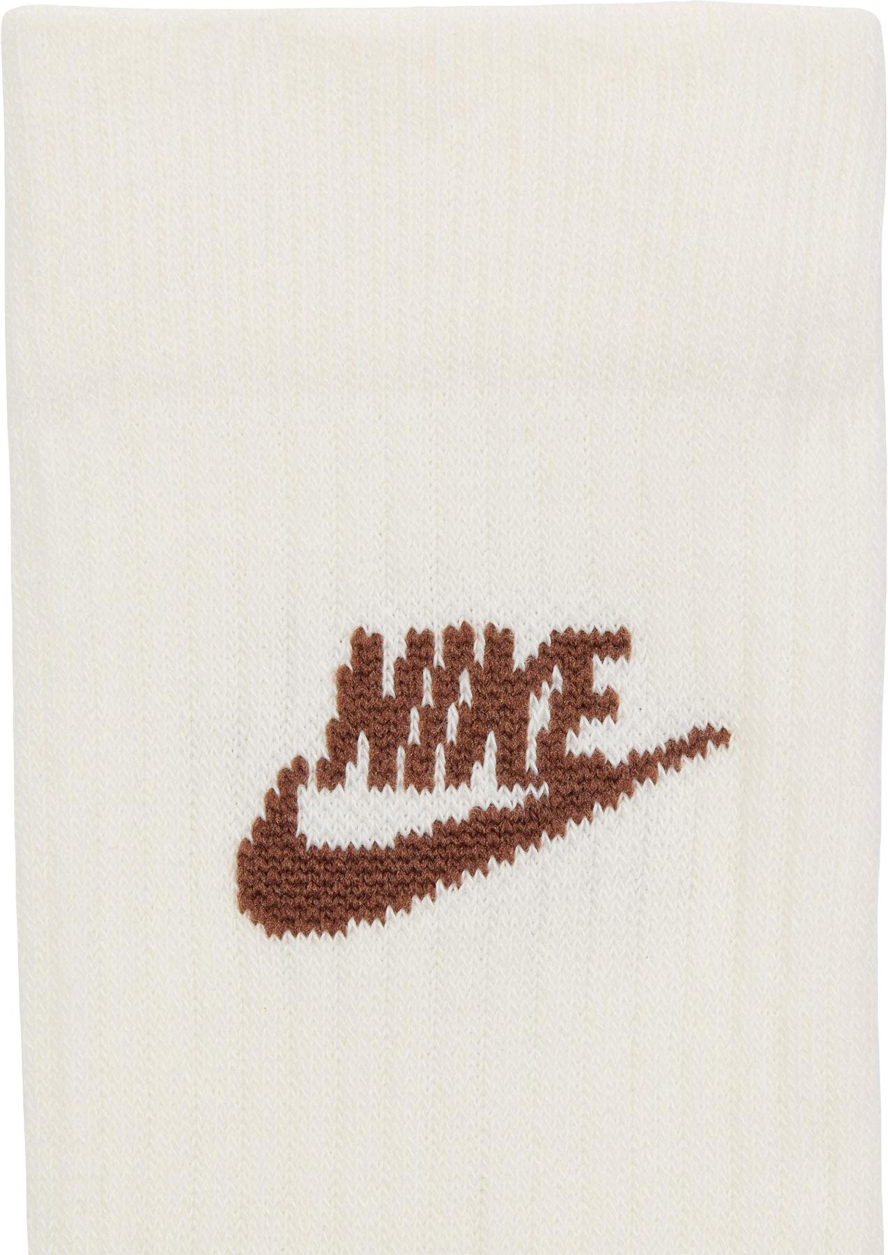 Product gallery image number 3 for product Sportswear Everyday Essential 3 Pack Crew Socks - Unisex