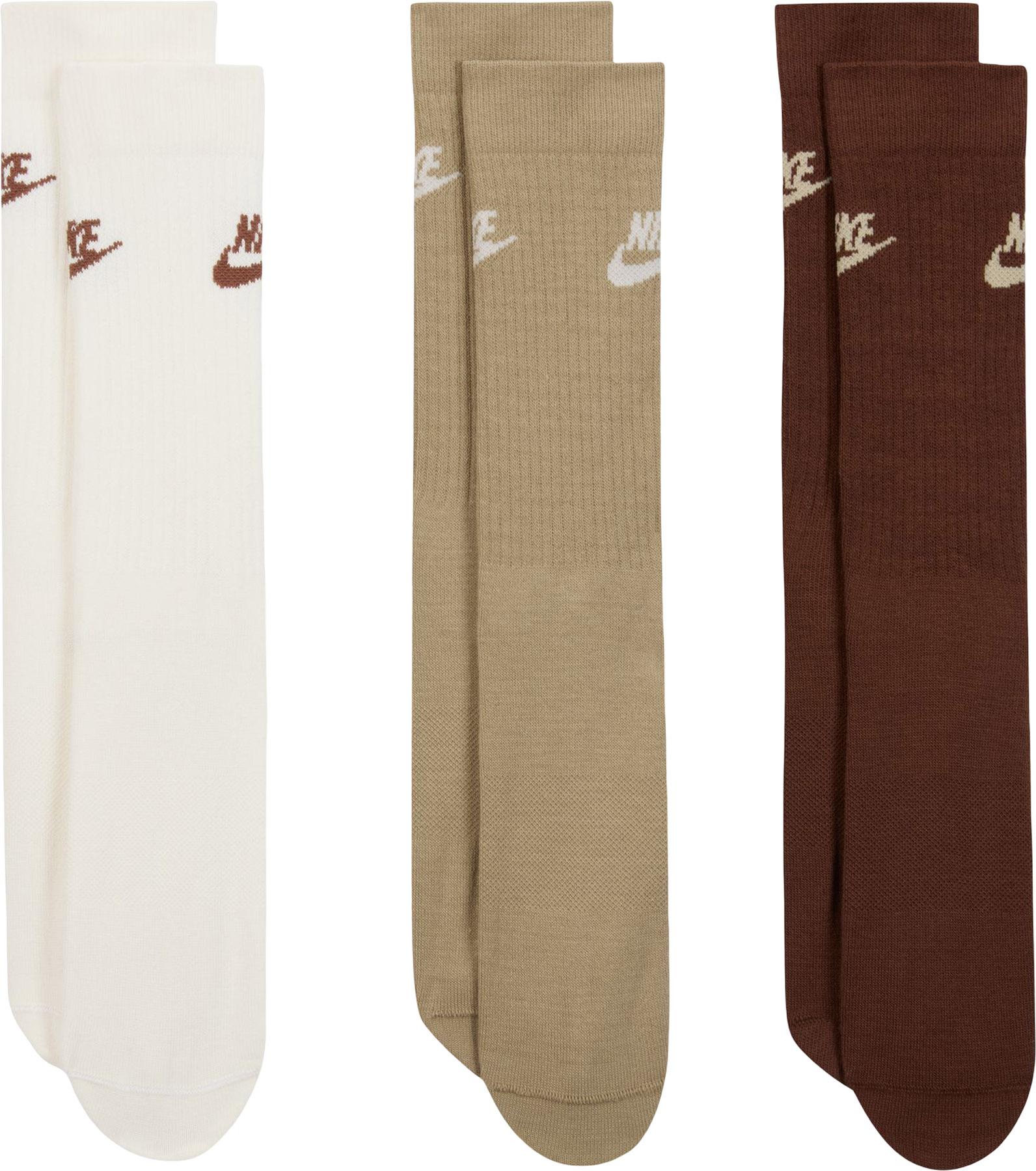 Product gallery image number 4 for product Sportswear Everyday Essential 3 Pack Crew Socks - Unisex