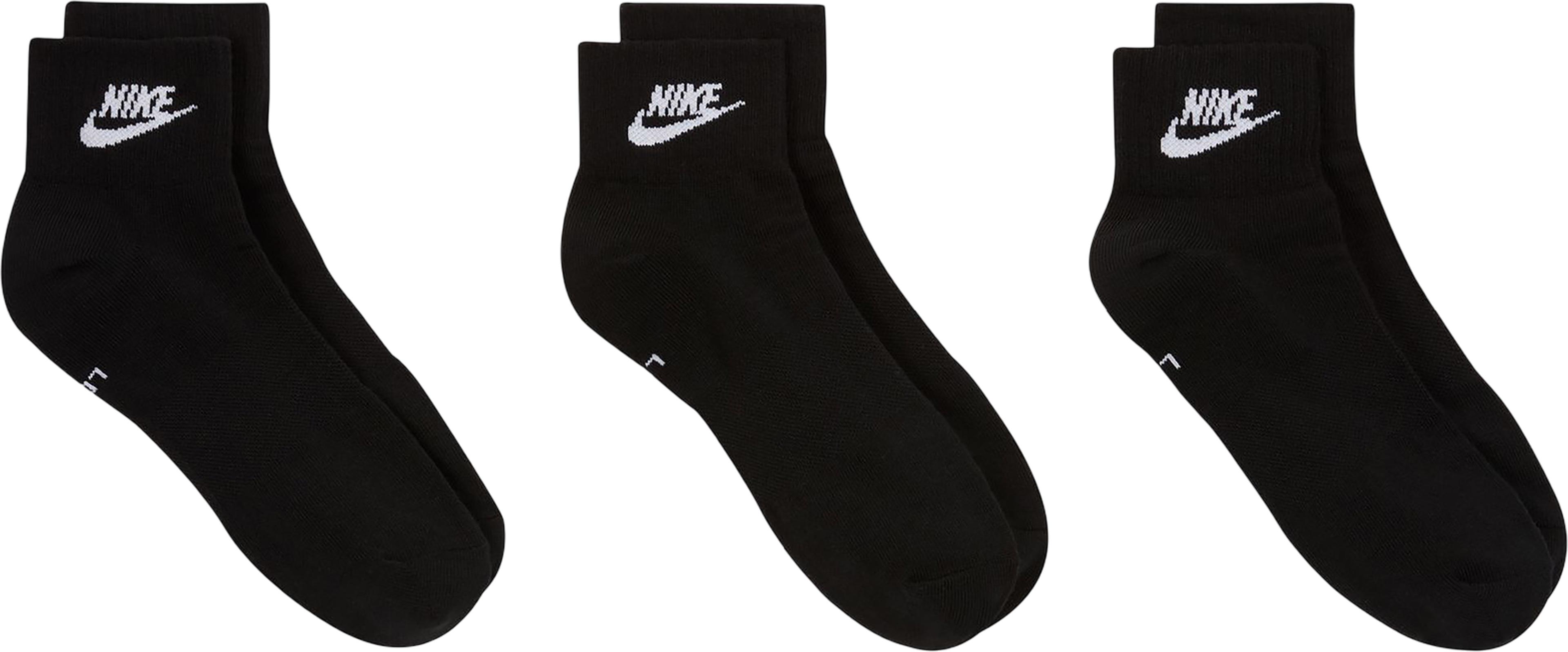 Product gallery image number 4 for product Everyday Essential 3 Pack Ankle Socks - Unisex