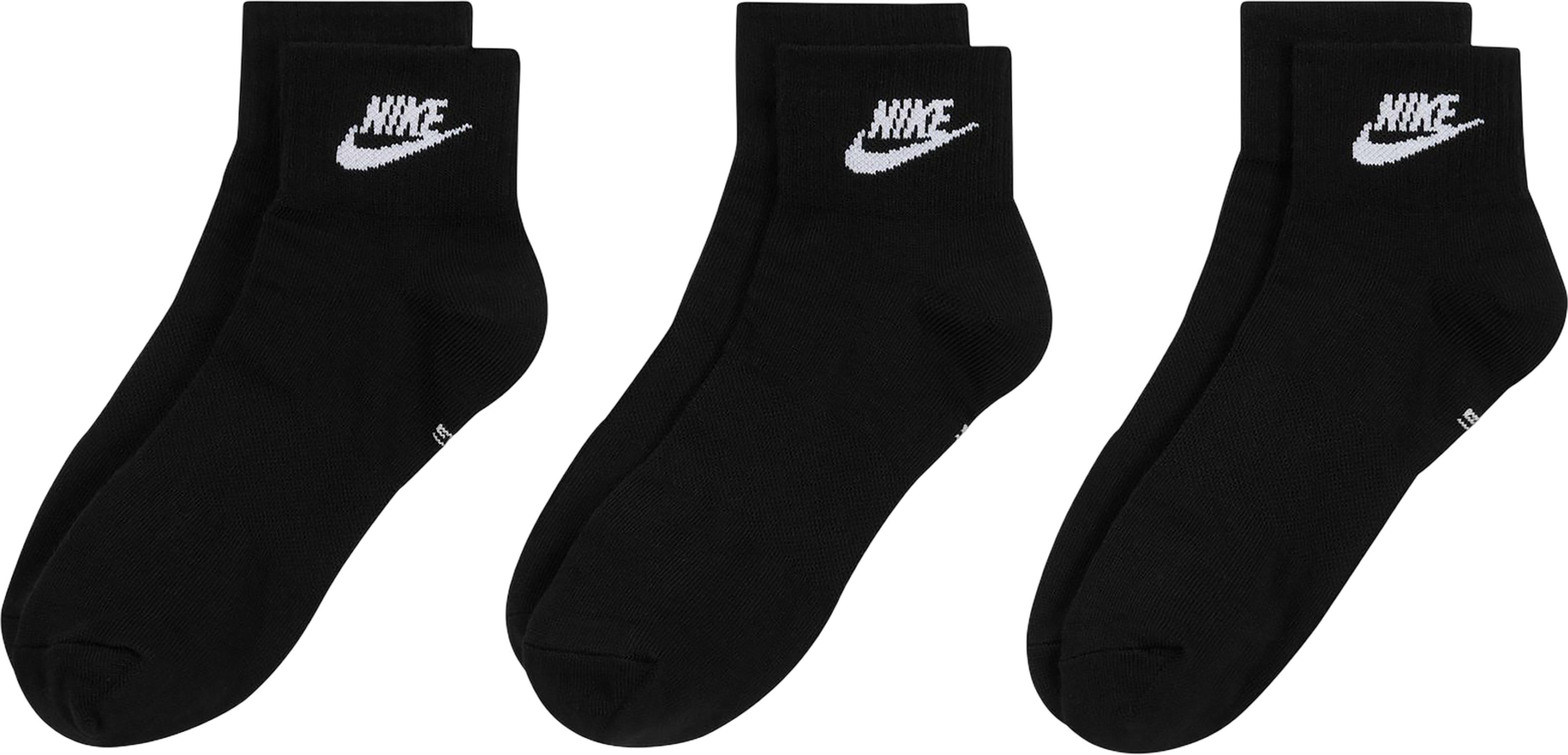 Product gallery image number 3 for product Everyday Essential 3 Pack Ankle Socks - Unisex