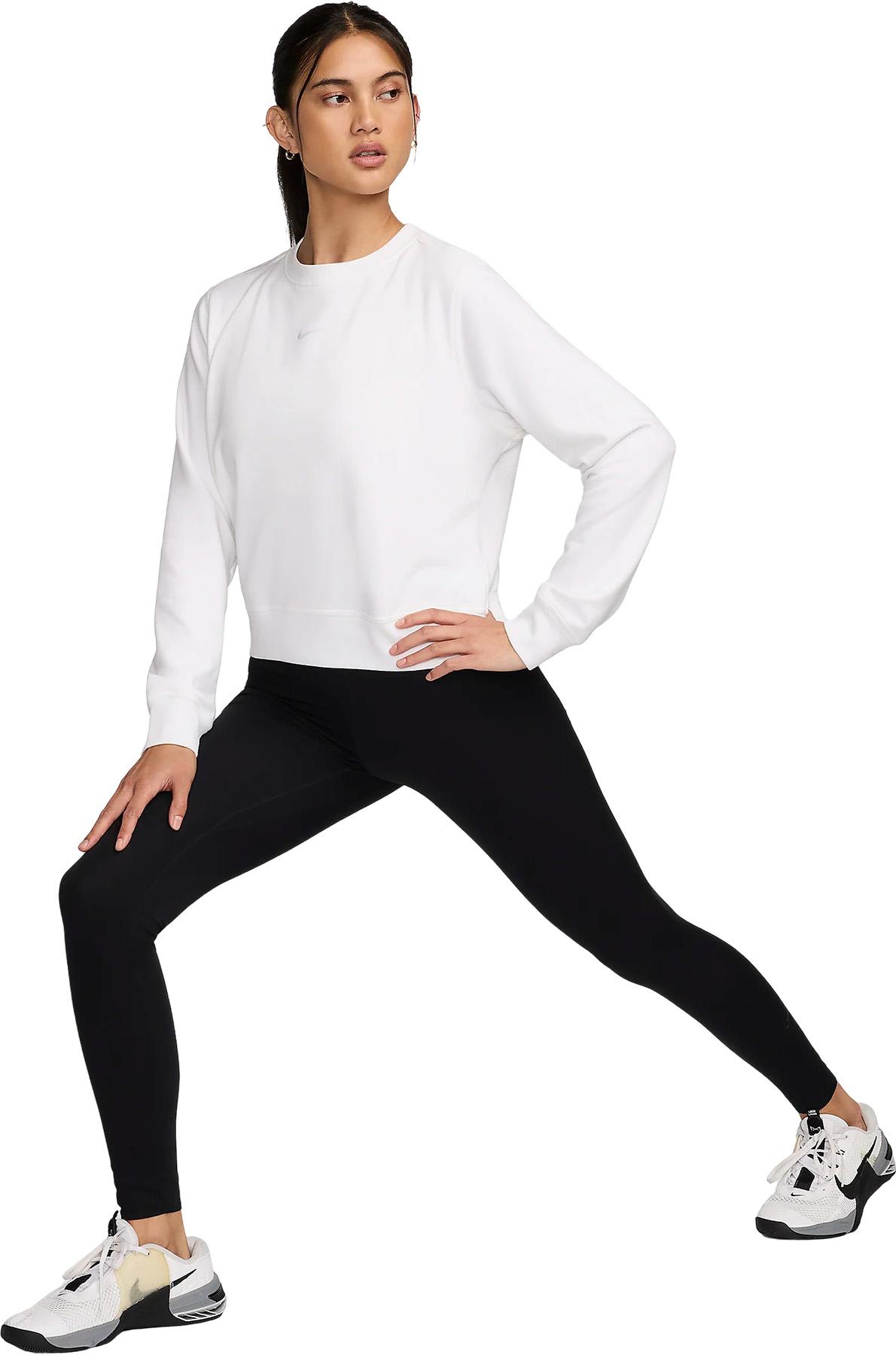 Product gallery image number 3 for product Chandail à col rond en éponge française Dri-FIT One - Femme