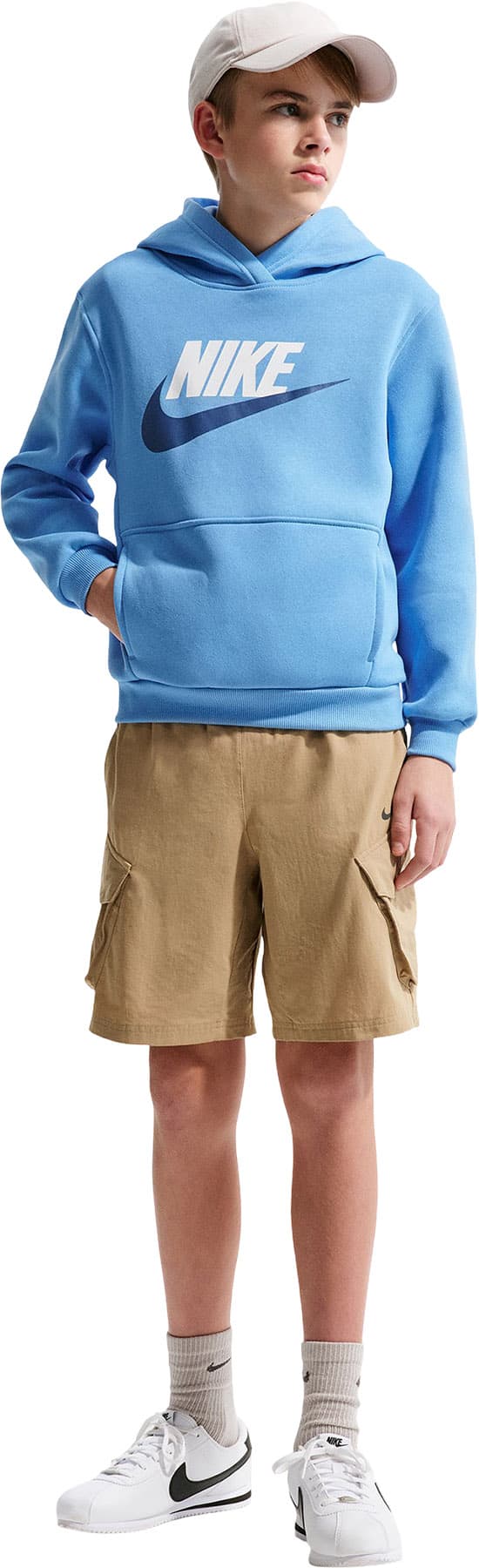 Product gallery image number 1 for product Sportswear Club Fleece Hoodie - Big Kids