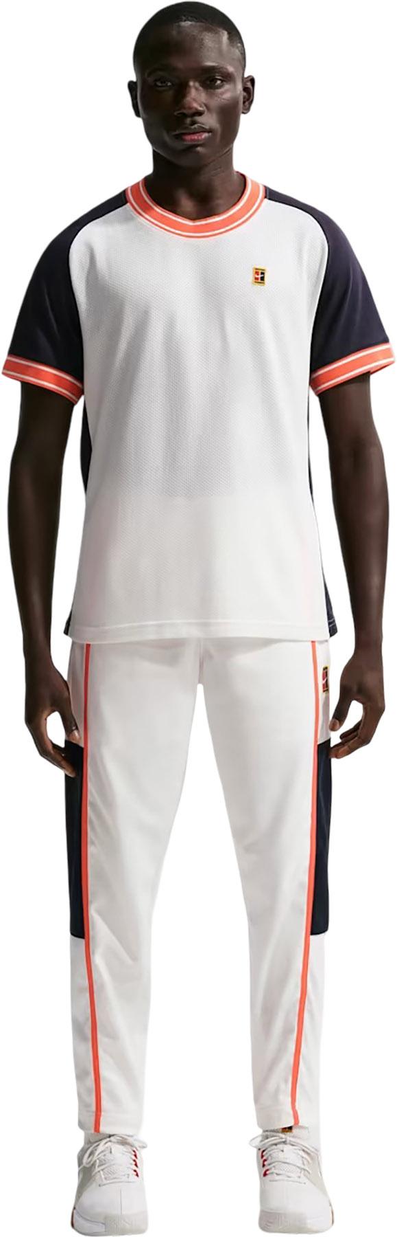 Product image for NikeCourt Heritage Short Sleeve Tennis Top - Men's