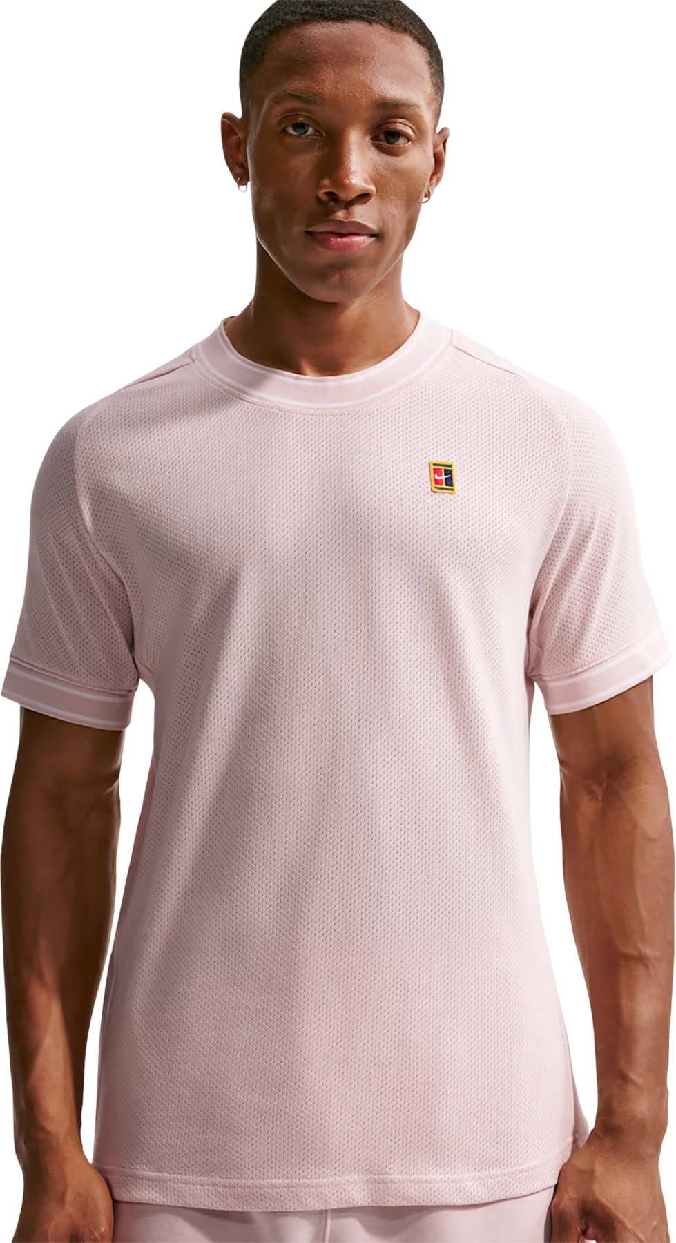 Image de produit pour Haut de tennis à manches courtes NikeCourt Heritage - Homme