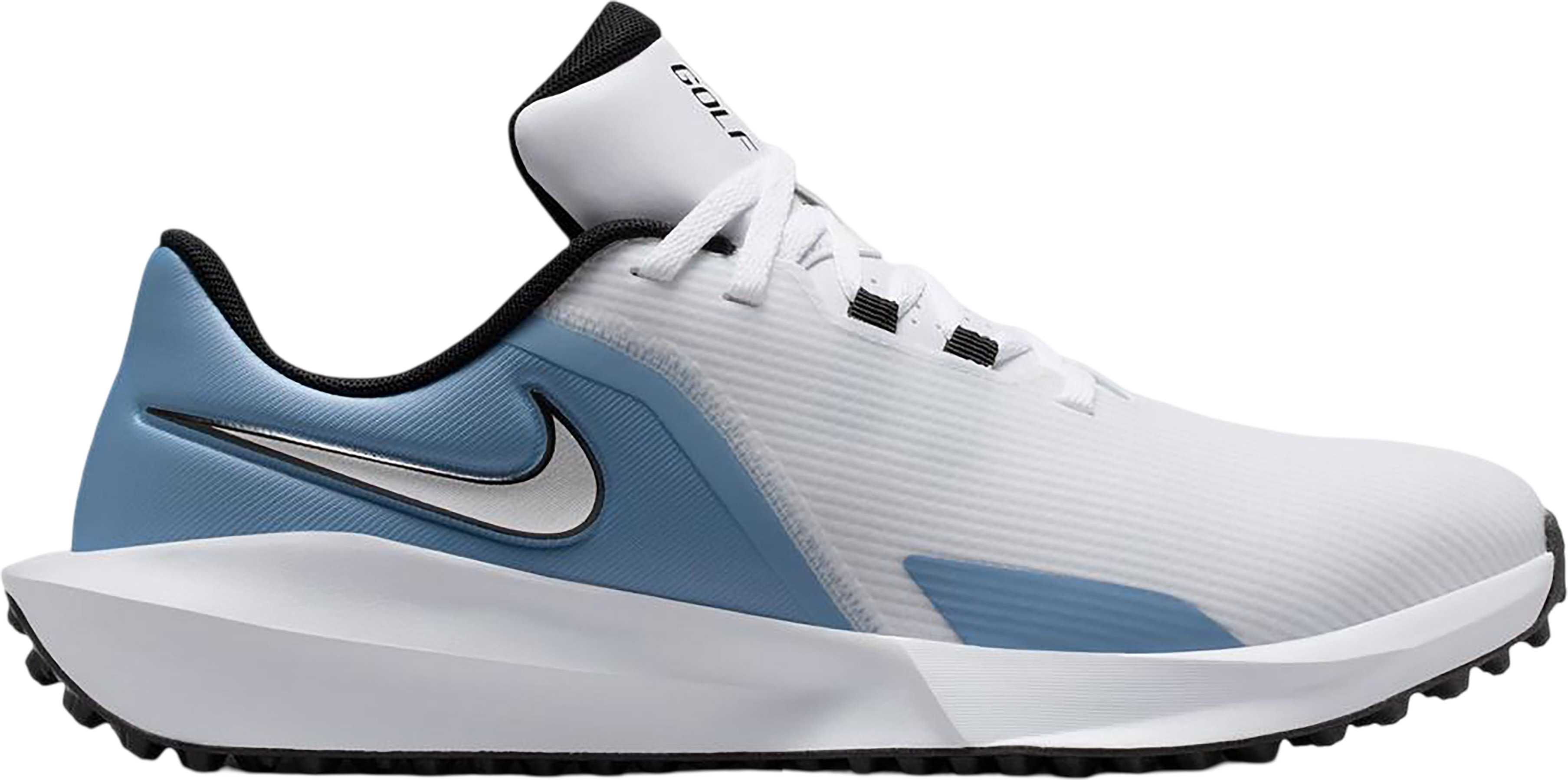 White - Metallic Silver-Work Blue