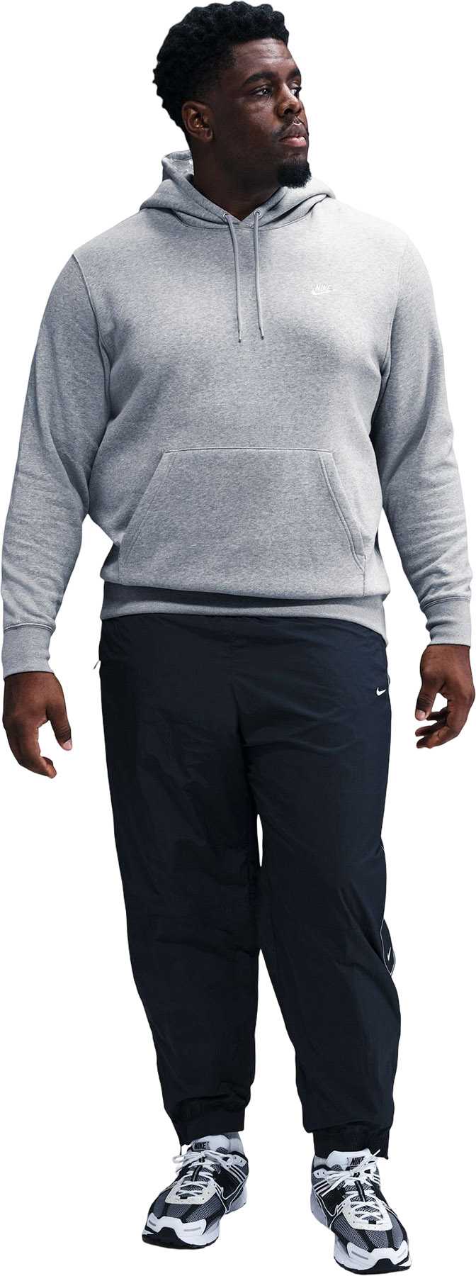 Dark Grey Heather - Light Smoke Grey - White