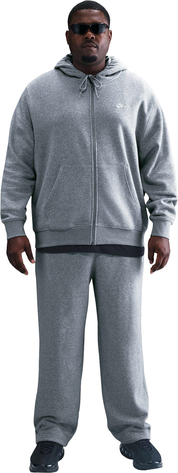 Product gallery image number 4 for product Chandail à capuchon molleton à glissière pleine longueur Club - Homme