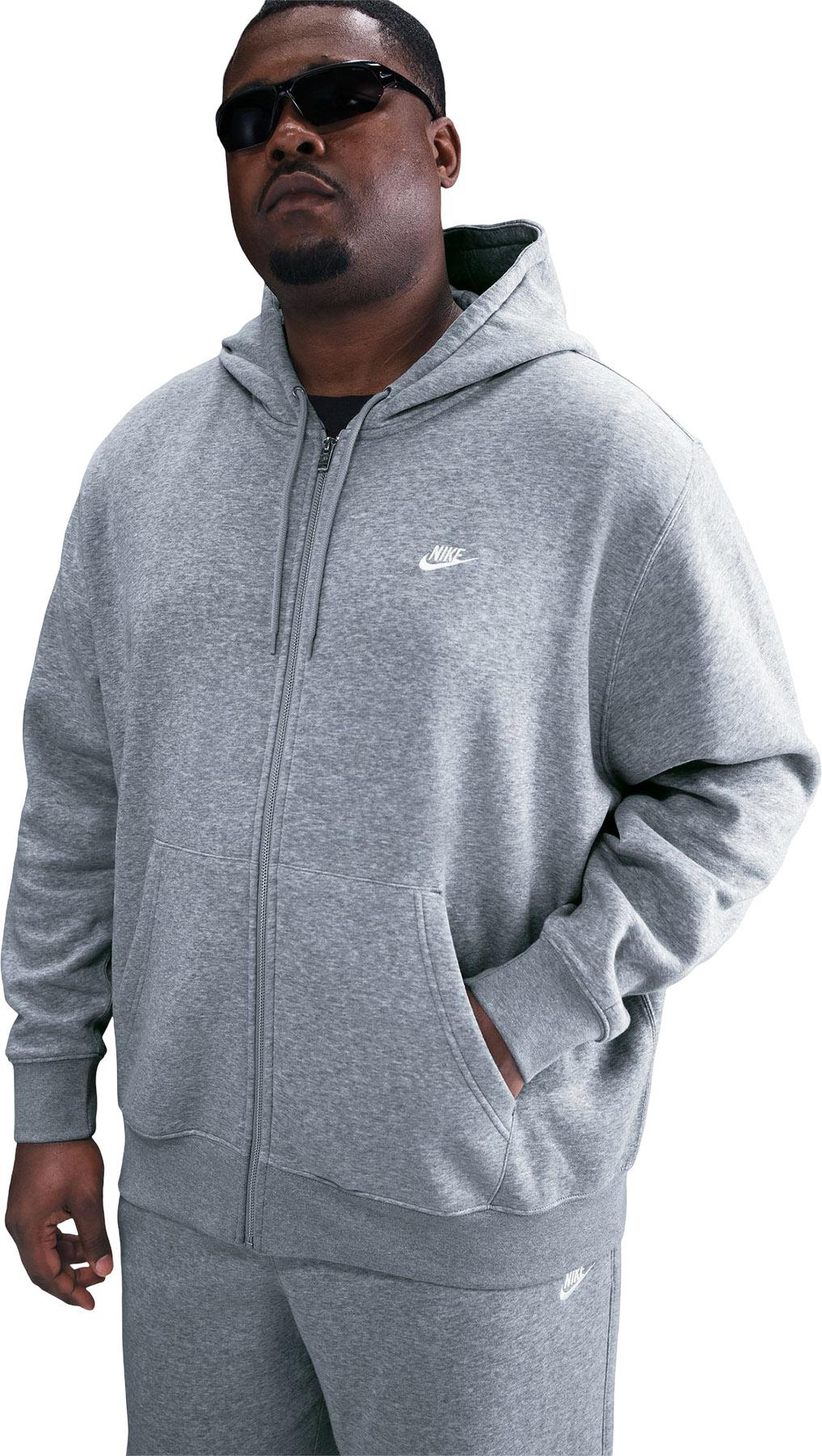 Product image for Chandail à capuchon molleton à glissière pleine longueur Club - Homme 