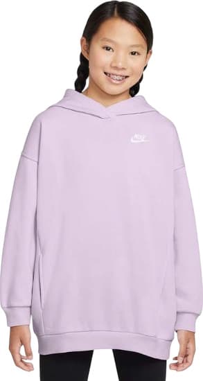 Image de produit pour Chandail à capuchon surdimensionné en molleton Sportswear Club - Grand enfant