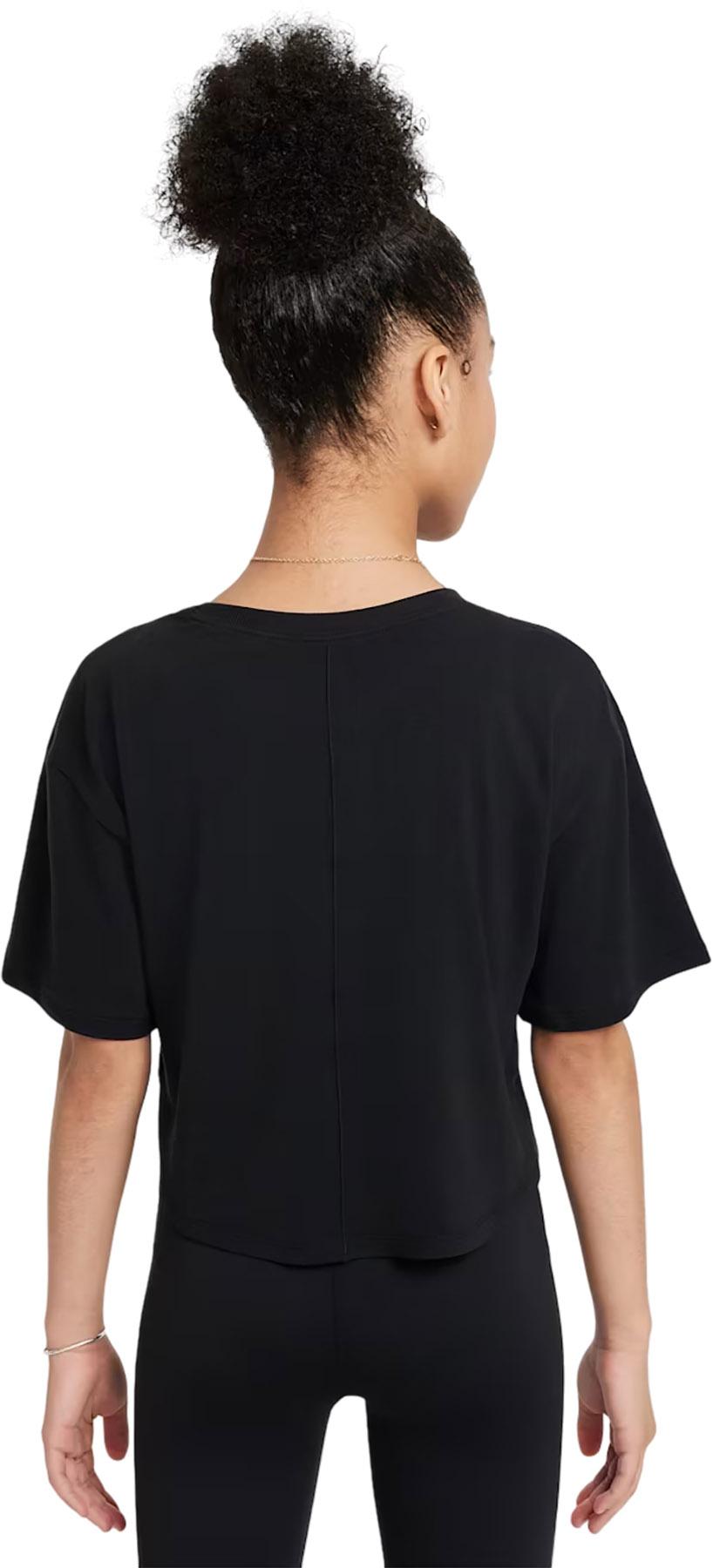 Product gallery image number 3 for product Nike One Relaxed Dri-FIT Short Sleeve Top - Big Girl