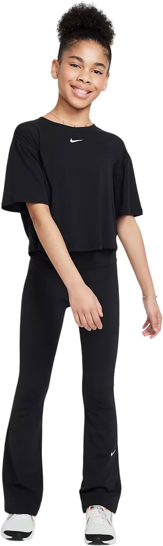 Product gallery image number 4 for product Nike One Relaxed Dri-FIT Short Sleeve Top - Big Girl