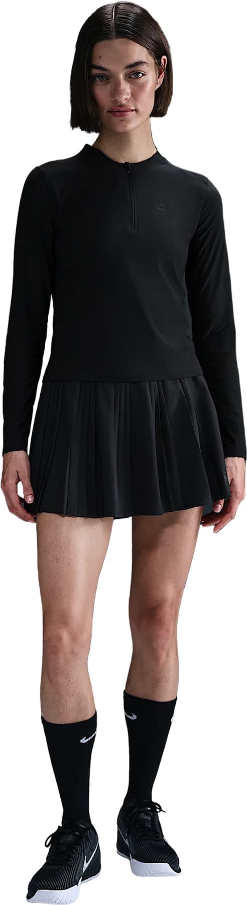 Product gallery image number 1 for product Court Advantage Dri-FIT-Mid Layer Tennis Top - Women's