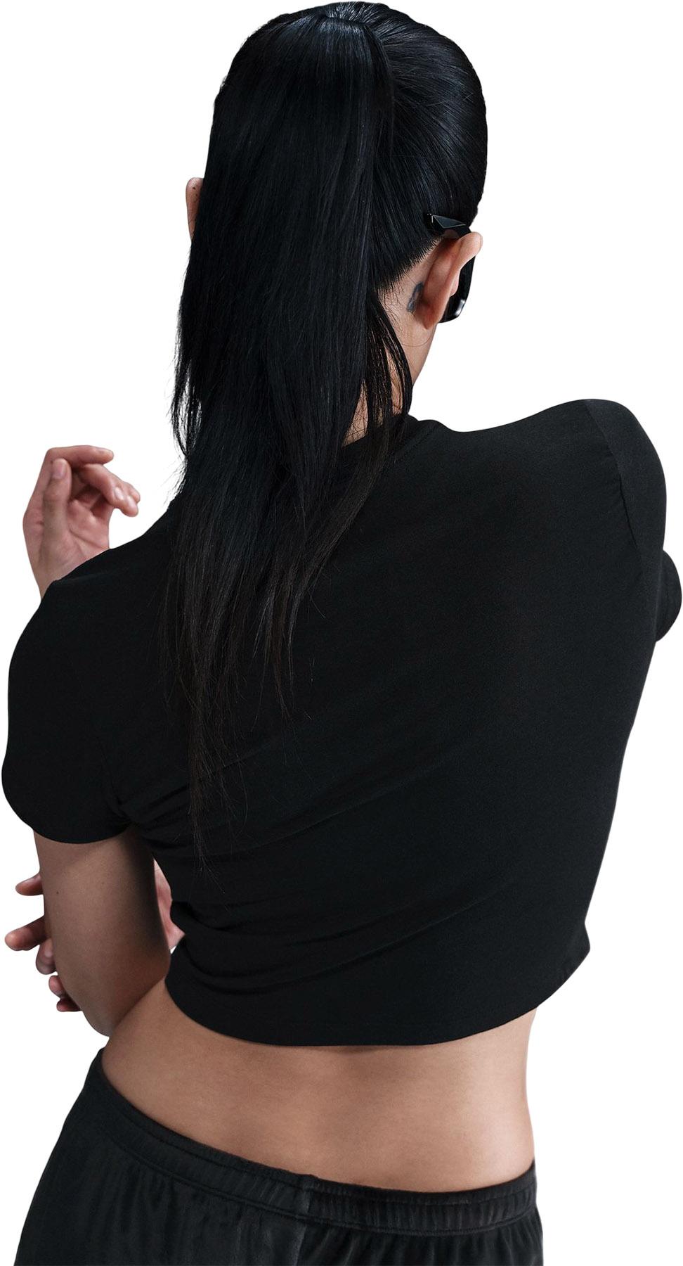 Product gallery image number 3 for product T-shirt écourté en tricot Sportswear Chill - Femme