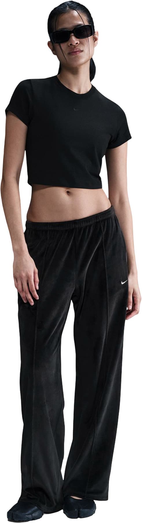 Product image for T-shirt écourté en tricot Sportswear Chill - Femme