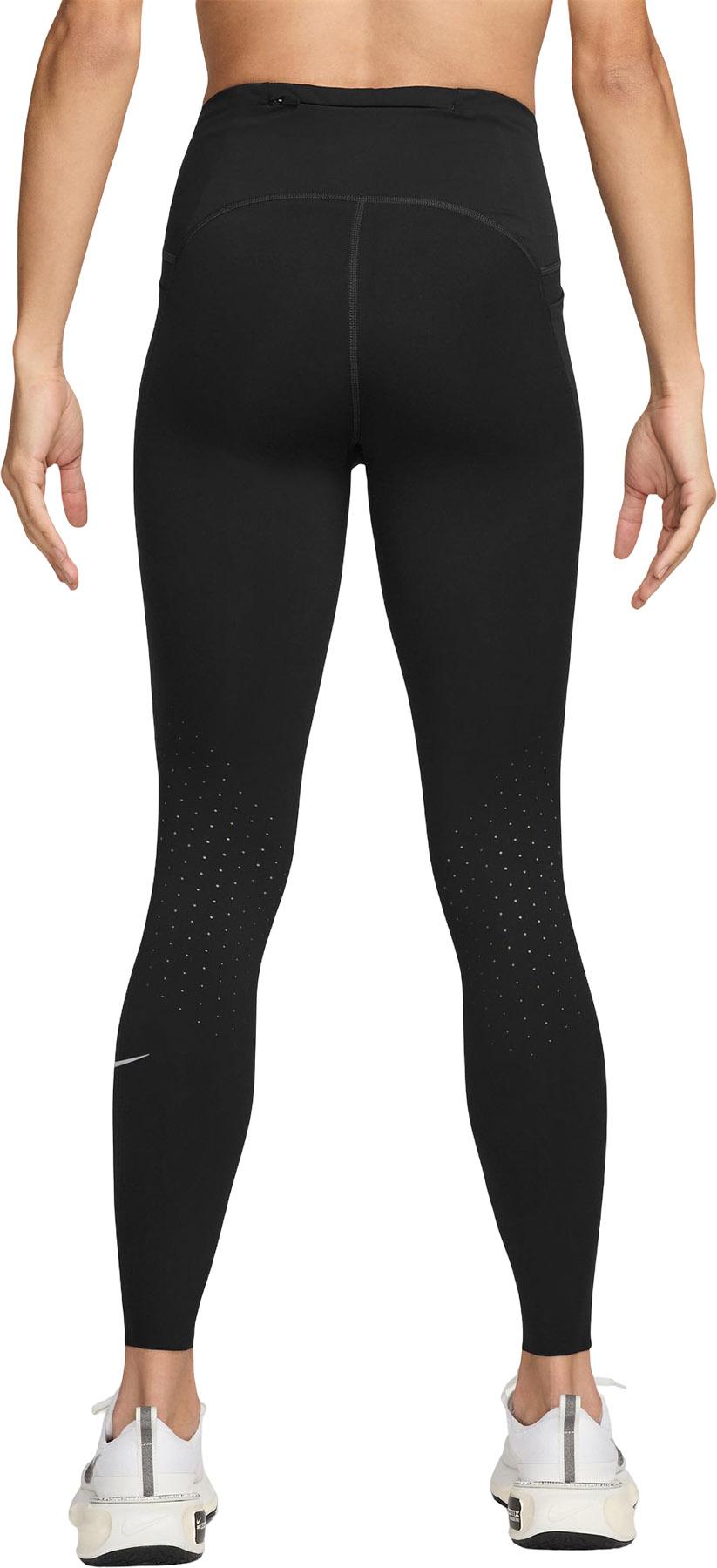 Product gallery image number 2 for product Legging de course 7/8 taille haute avec poches Swift - Femme 