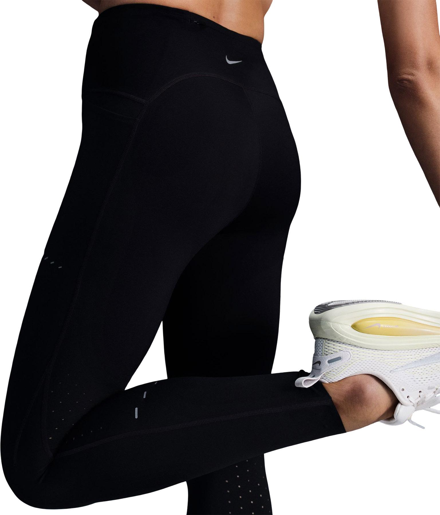 Product gallery image number 3 for product Legging de course 7/8 taille haute avec poches Swift - Femme 