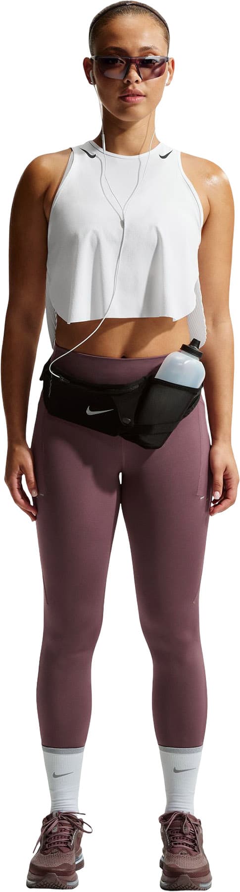 Product gallery image number 1 for product Swift High-Waisted 7/8 Running Leggings with Pockets - Women's