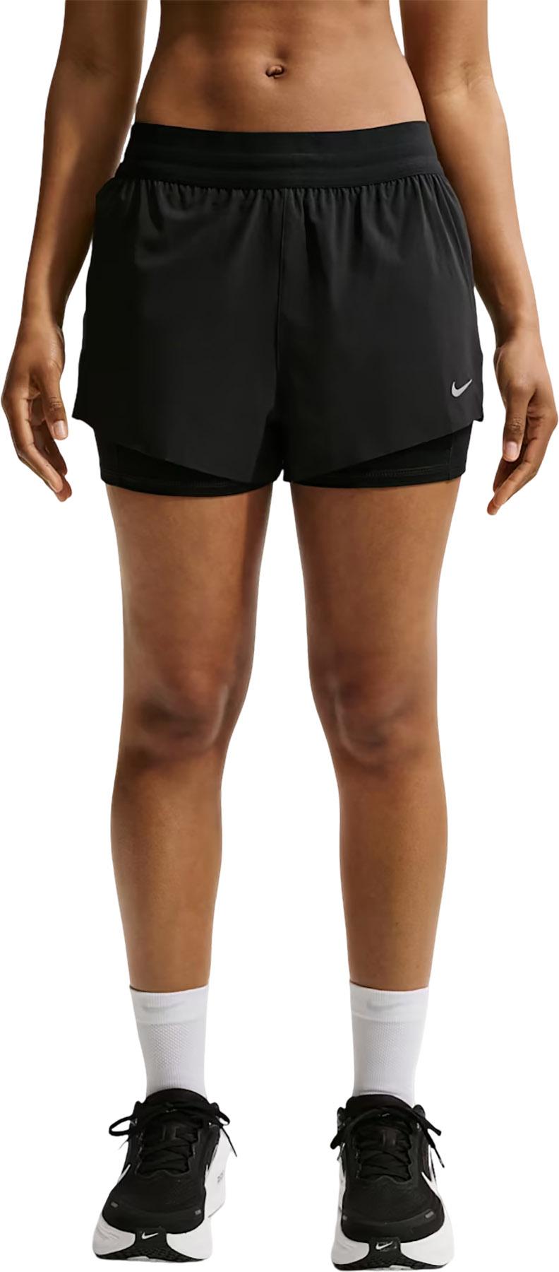 Image de produit pour Short de course 2-en-1 à taille mi-haute Swift Dri-FIT - Femme