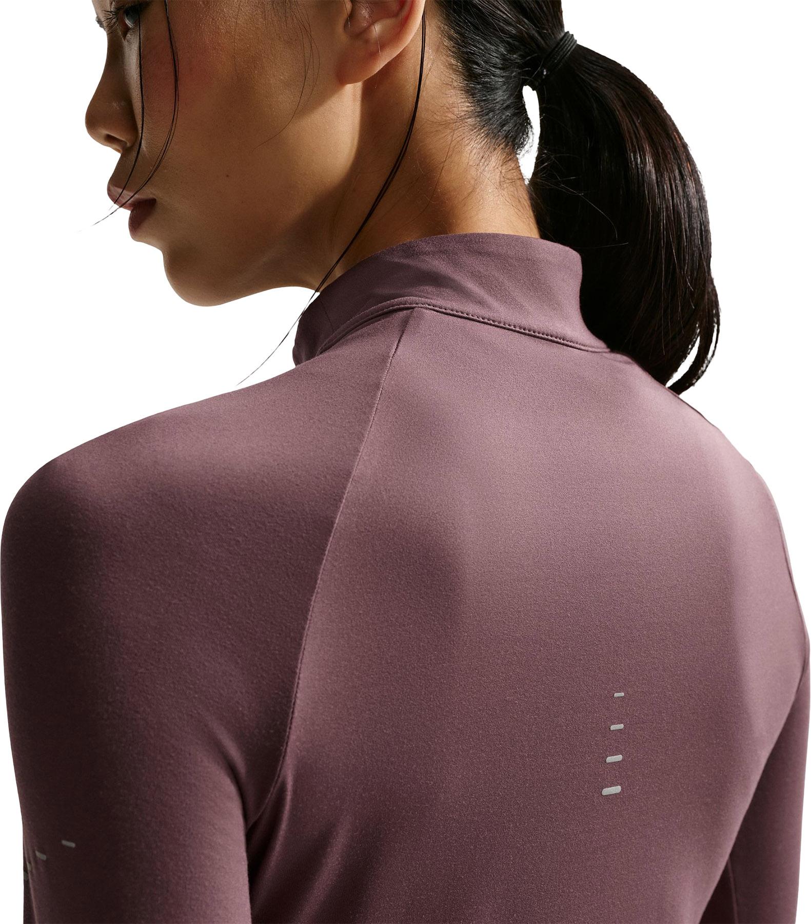 Product gallery image number 3 for product Swift Dri-FIT UV 1/4-Zip Running Top - Women's
