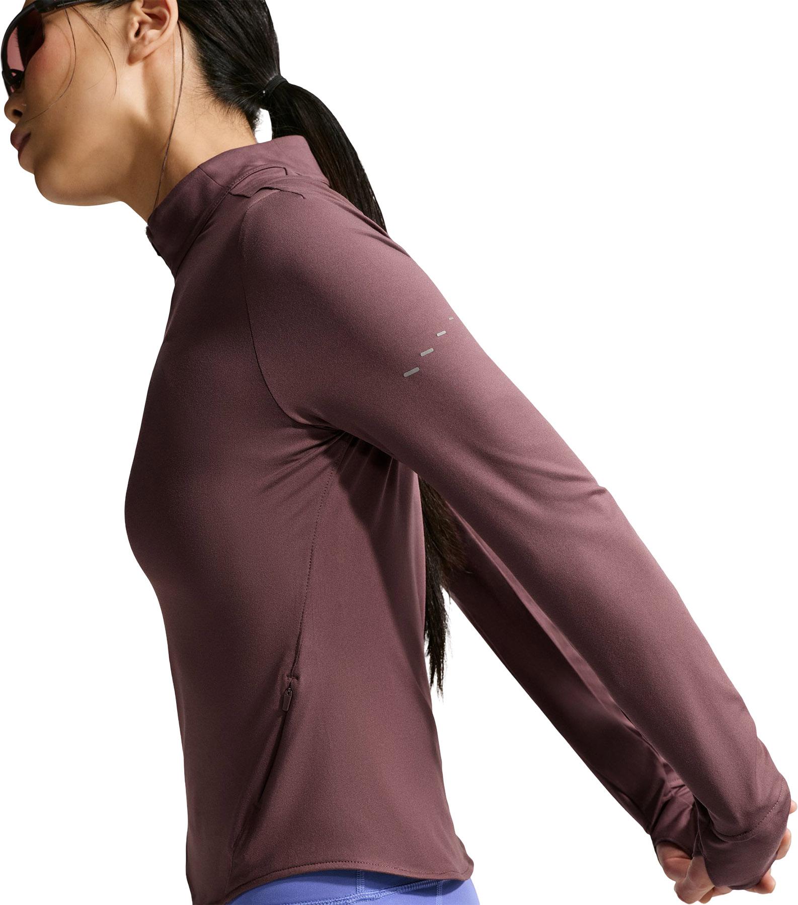 Product gallery image number 5 for product Swift Dri-FIT UV 1/4-Zip Running Top - Women's