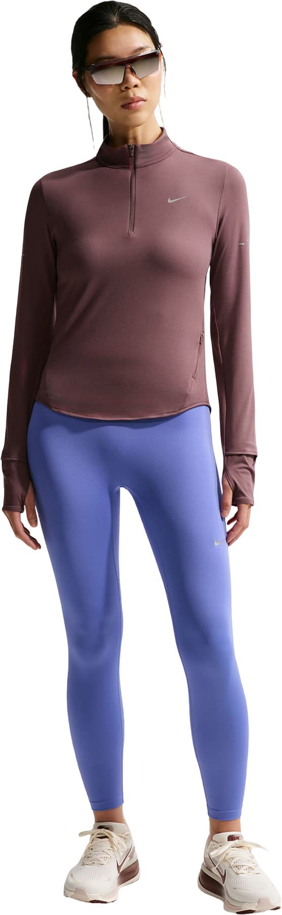 Image de produit pour Haut de course à glissière 1/4 Swift Dri-FIT UV - Femme