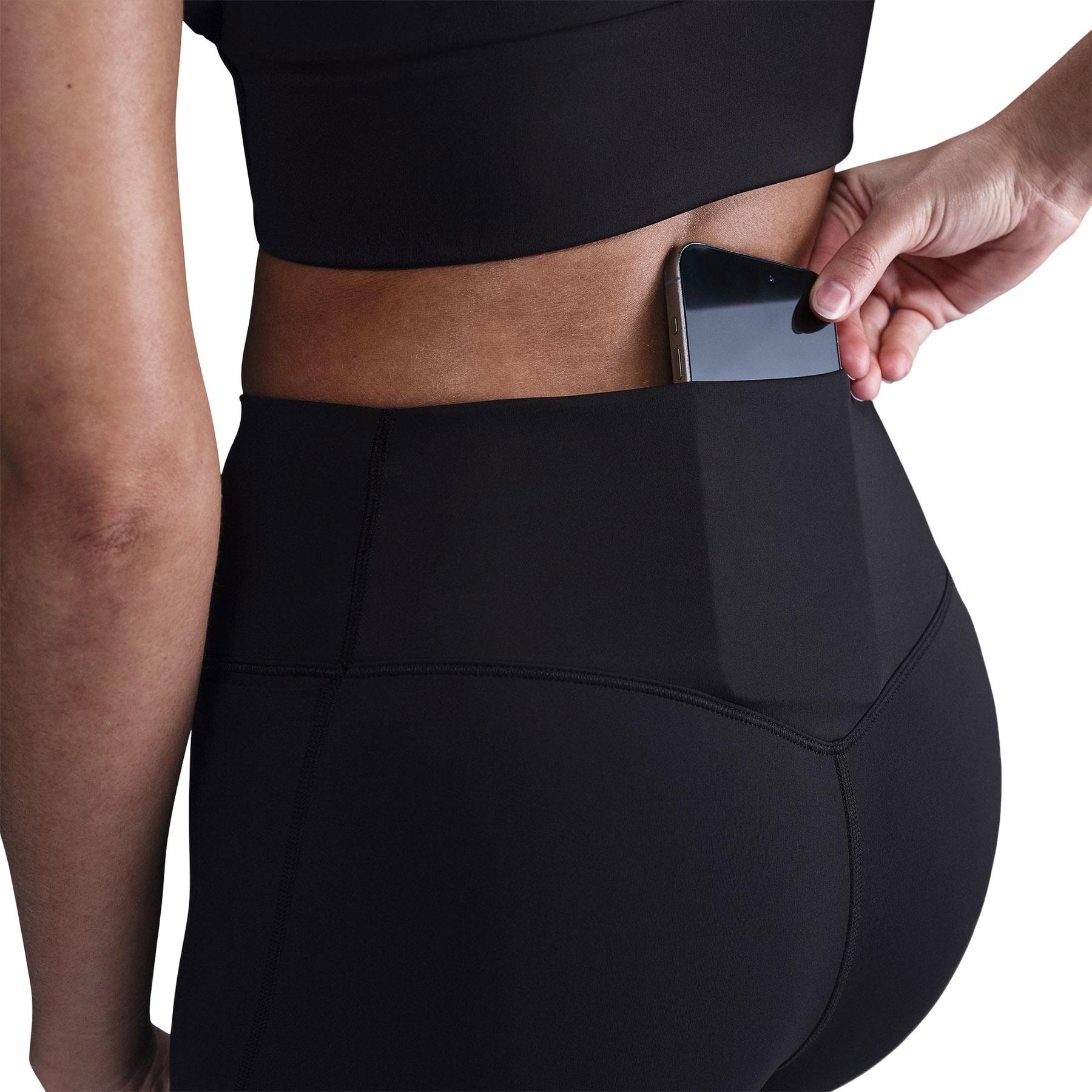 Product gallery image number 4 for product Legging 7/8 taille haute sans couture à l’avant Universa - Femme