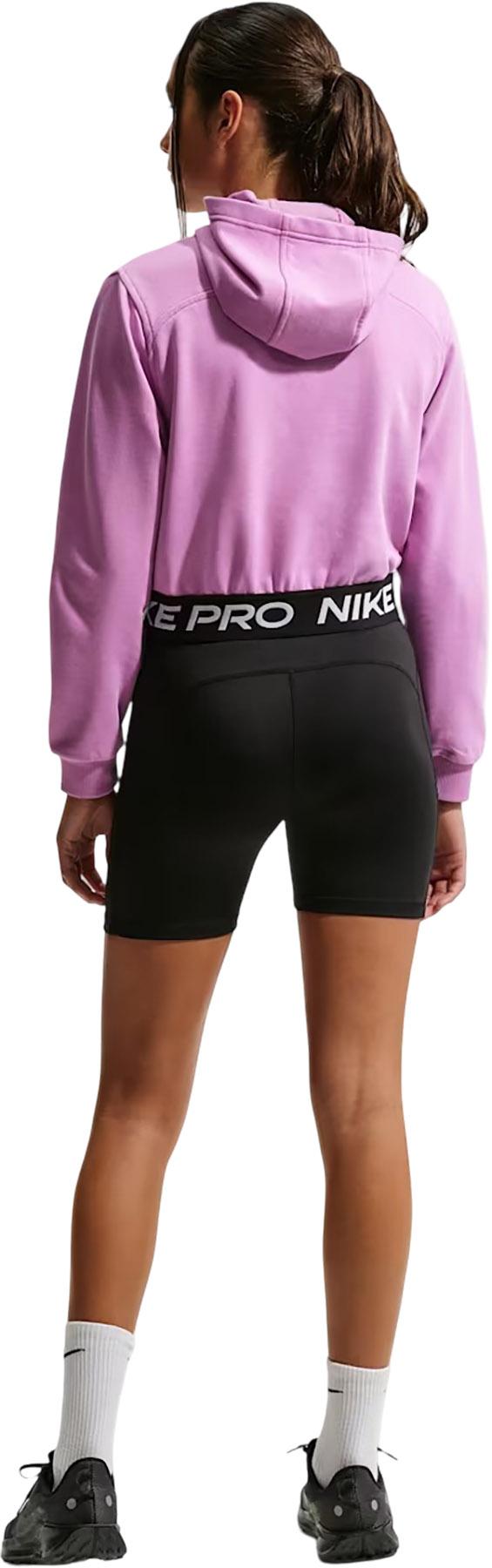 Product gallery image number 3 for product Chandail à capuchon à glissière pleine longueur Pro Fleece Dri-FIT - Grande Fille