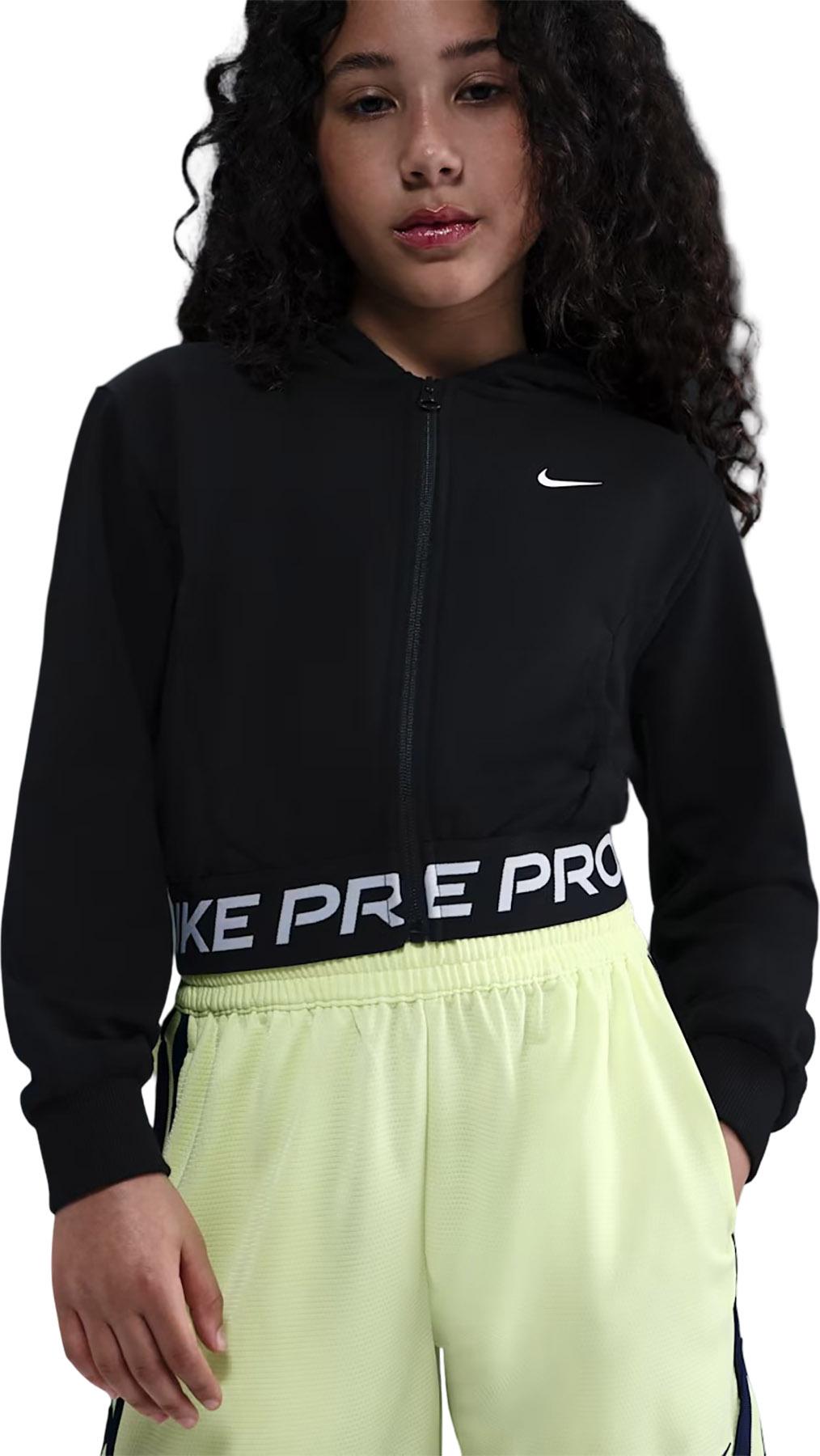 Product gallery image number 3 for product Pro Fleece Dri-FIT Full-Zip Hoodie - Big Girl