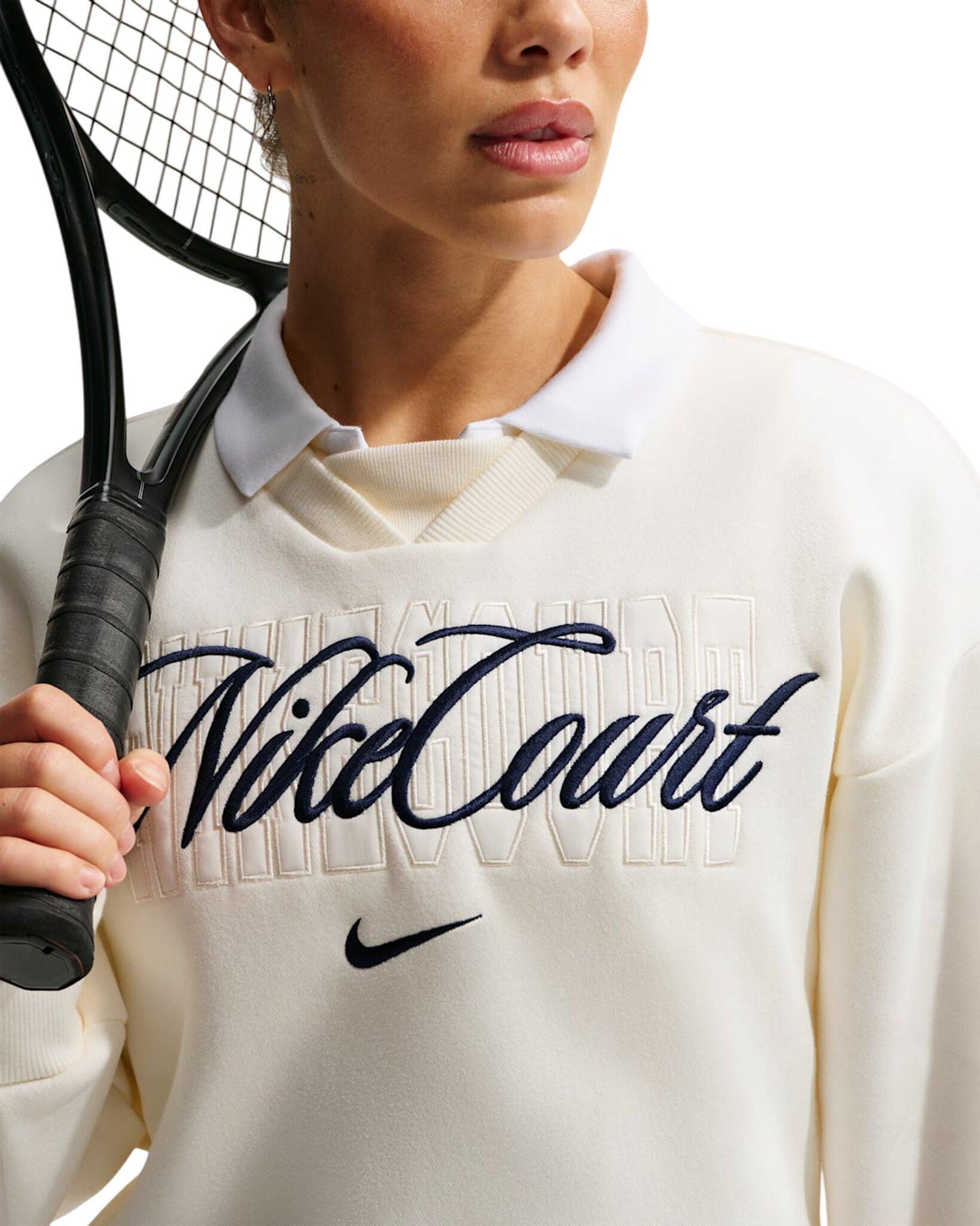 Numéro de l'image de la galerie de produits 5 pour le produit Haut de tennis à col rond NikeCourt Collection - Femme