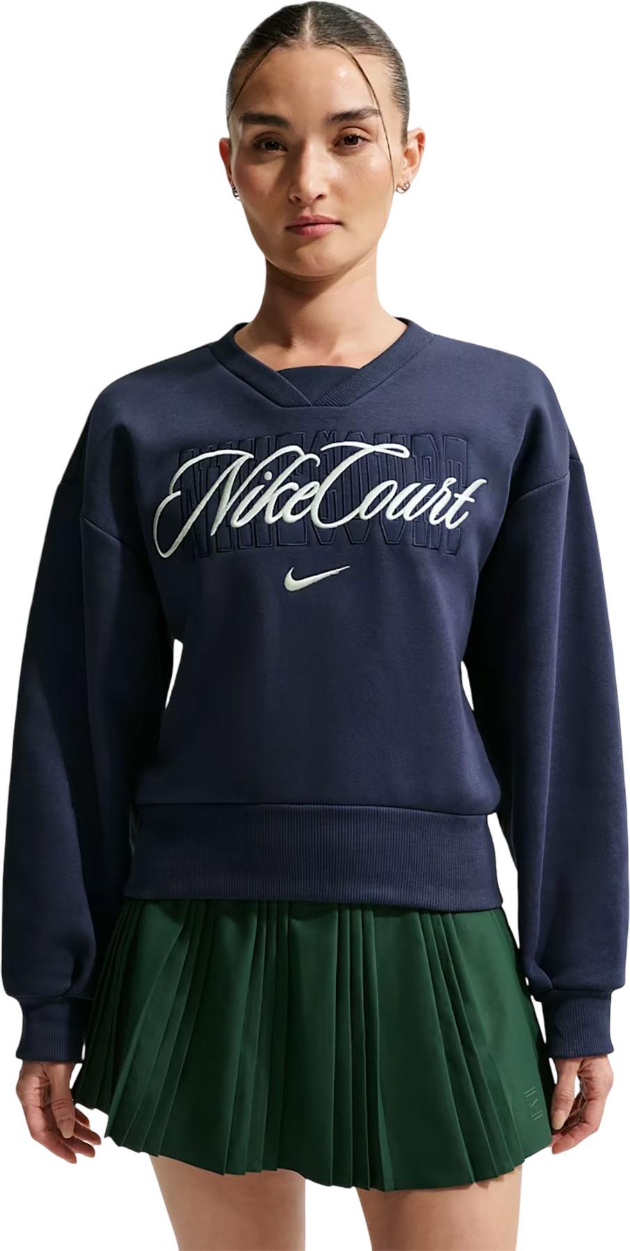 Product image for NikeCourt Collection Crew Neck Tennis Top - Women's
