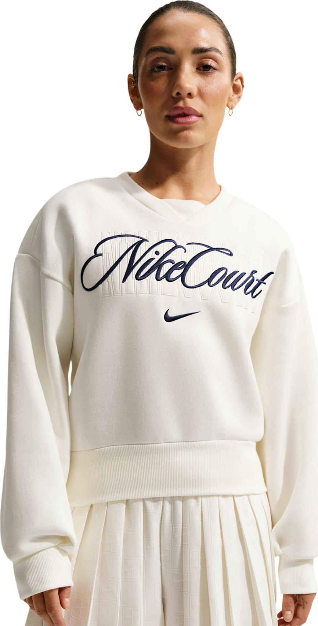 Image de produit pour Haut de tennis à col rond NikeCourt Collection - Femme