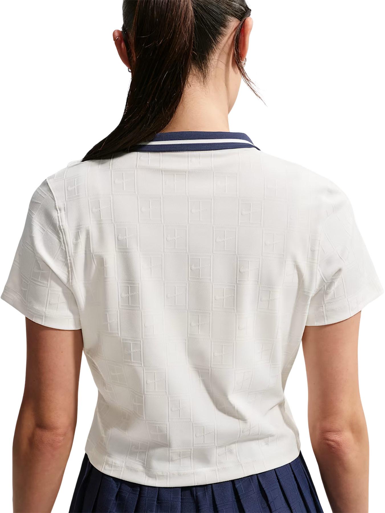 Numéro de l'image de la galerie de produits 2 pour le produit Polo de tennis écourté NikeCourt Dri-FIT - Femme