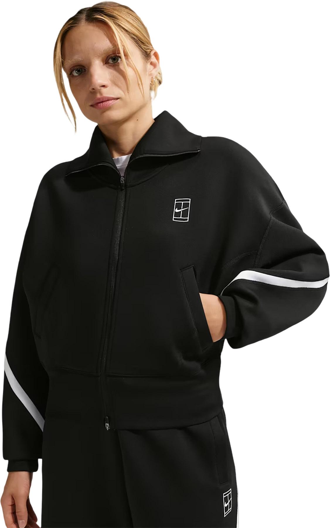 Image de produit pour Manteau de tennis à glissière pleine longueur Advantage Dri-FIT - Femme 